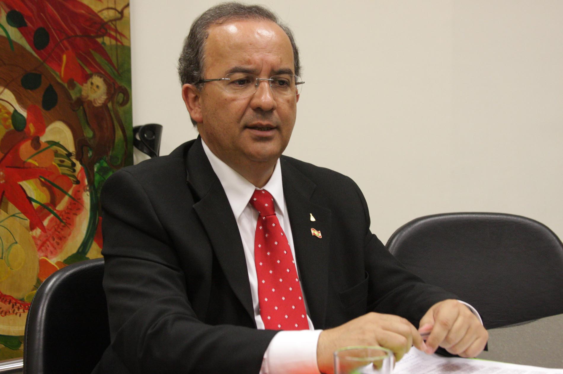 Entrevista Coletiva - Presidente da Alesc Jorginho Mello (PSDB)
