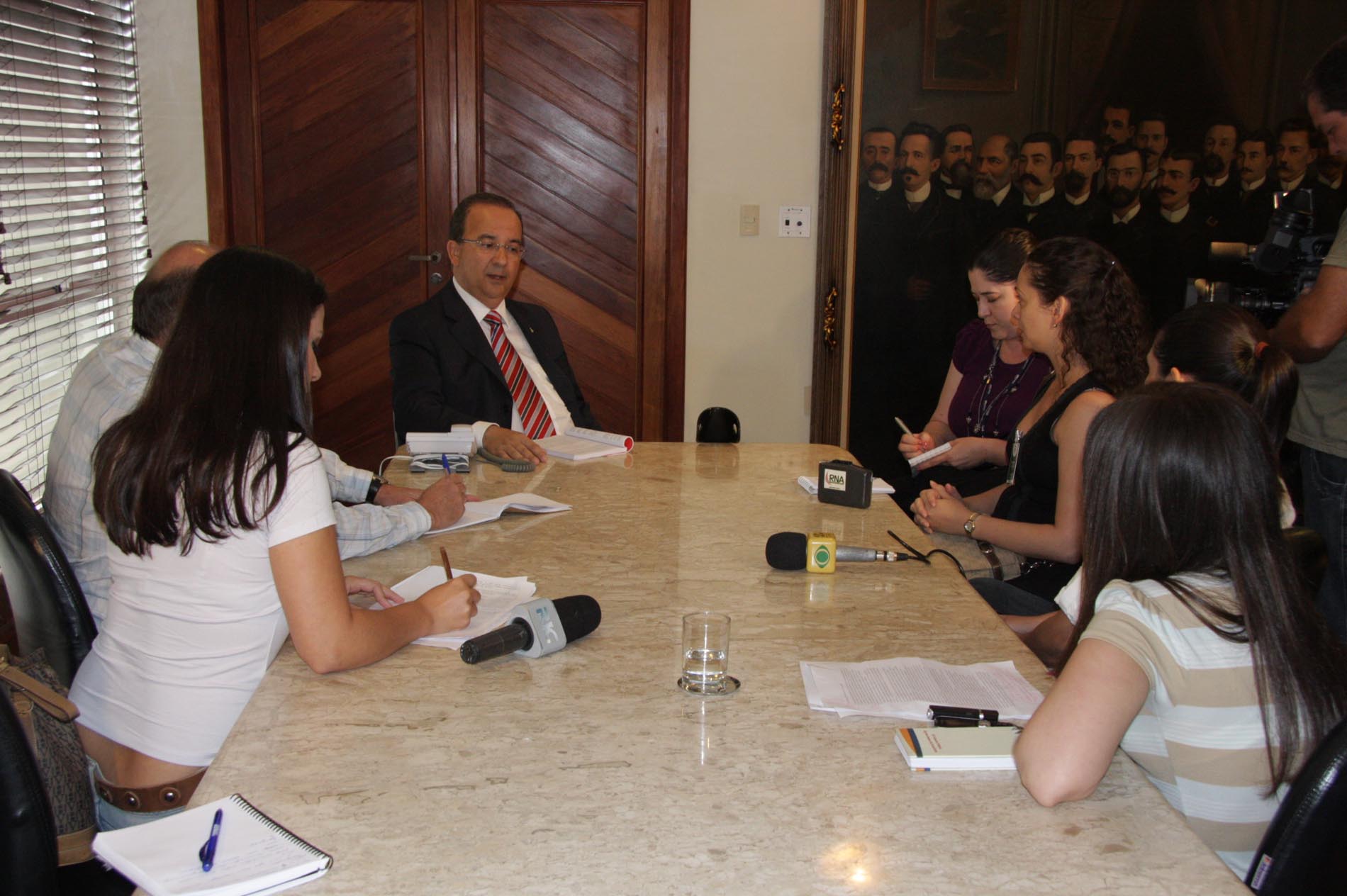 Entrevista Coletiva - Dep. Jorginho Mello (PSDB)