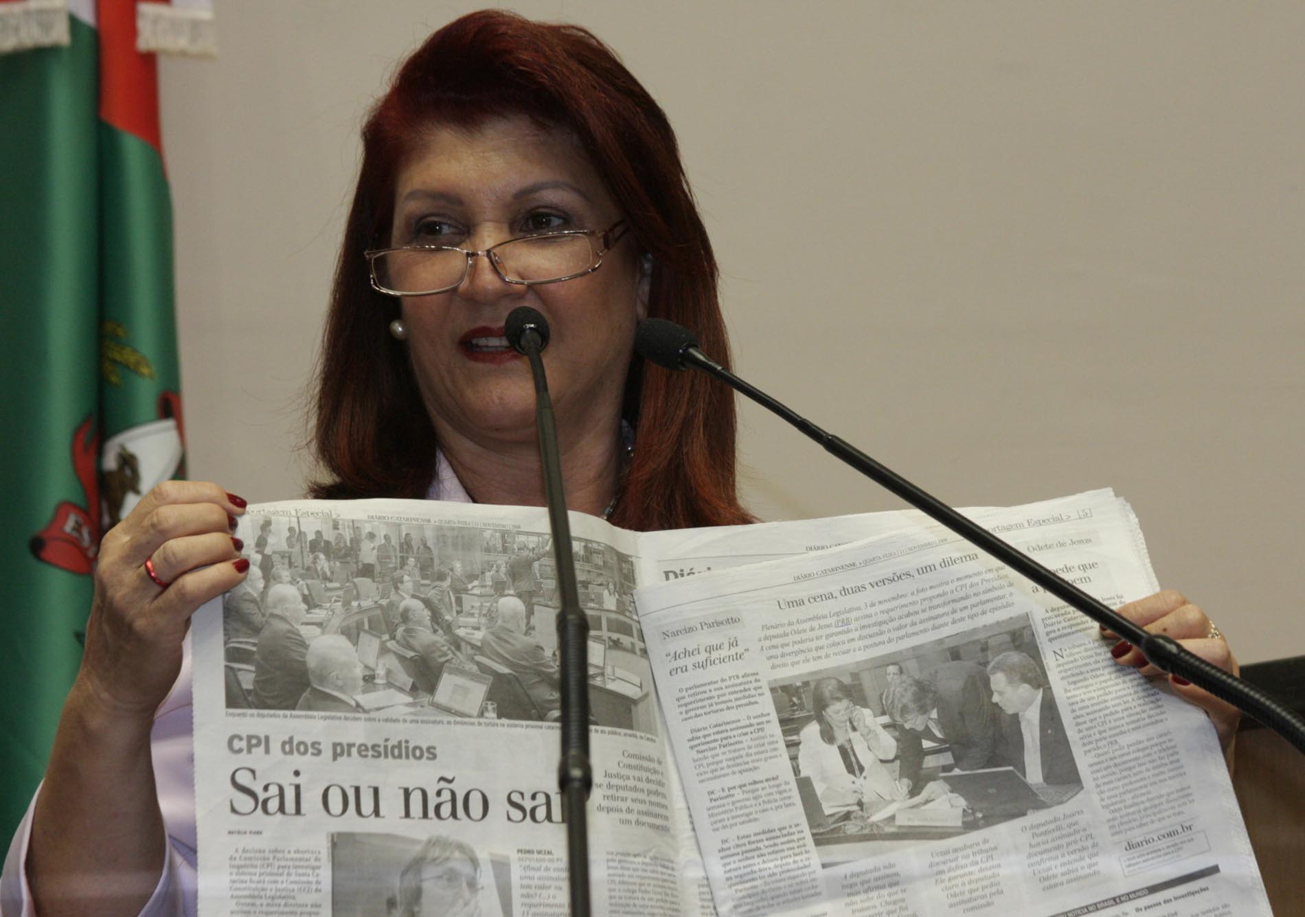 Deputada Professora Odete de Jesus (PRB)