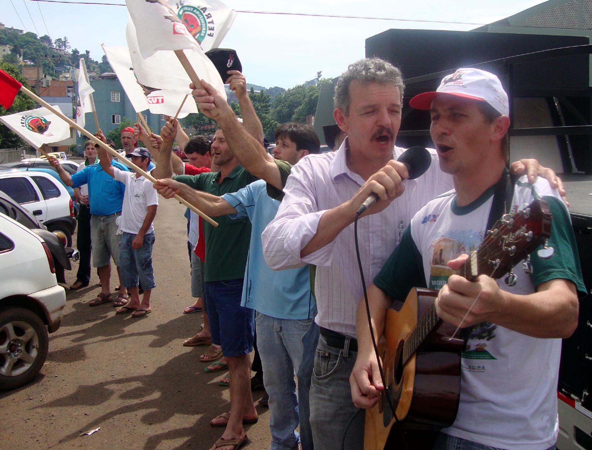 Protesto no Oeste