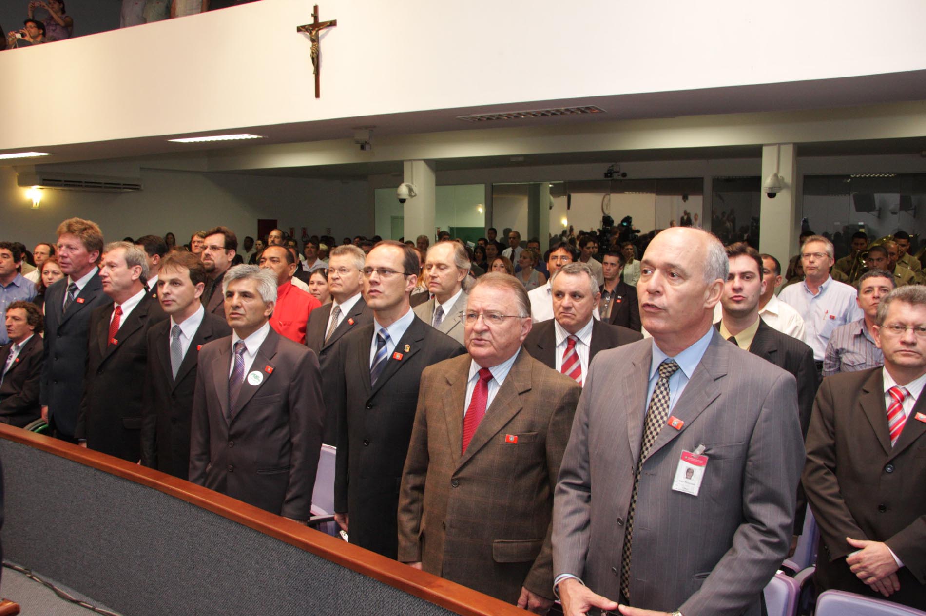Sessão Solene de entrega do Título de Cidadão Catarinense ao Senhor Vice-Presidente da República