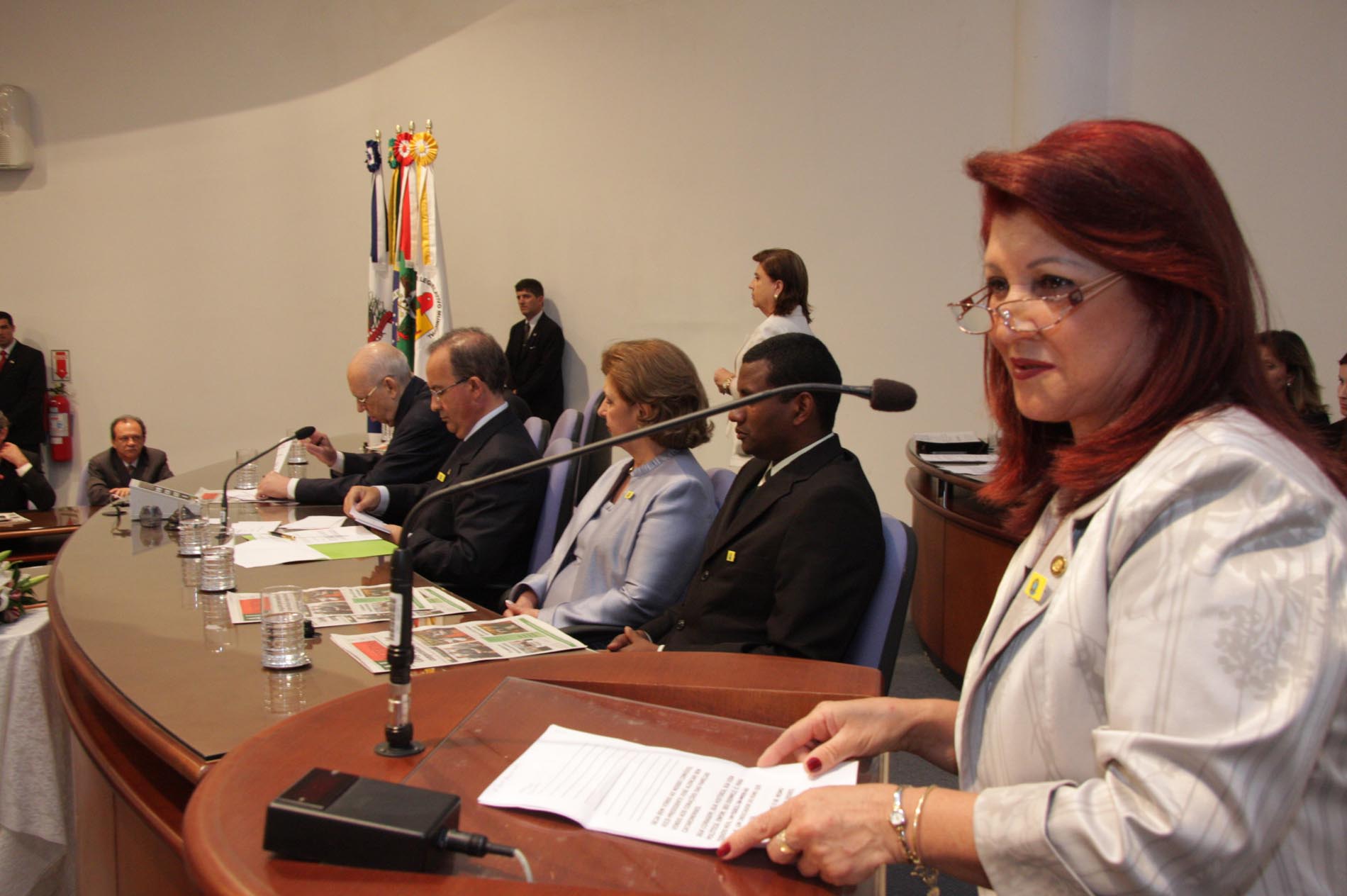 Sessão Solene de entrega do Título de Cidadão Catarinense ao Senhor Vice-Presidente da República