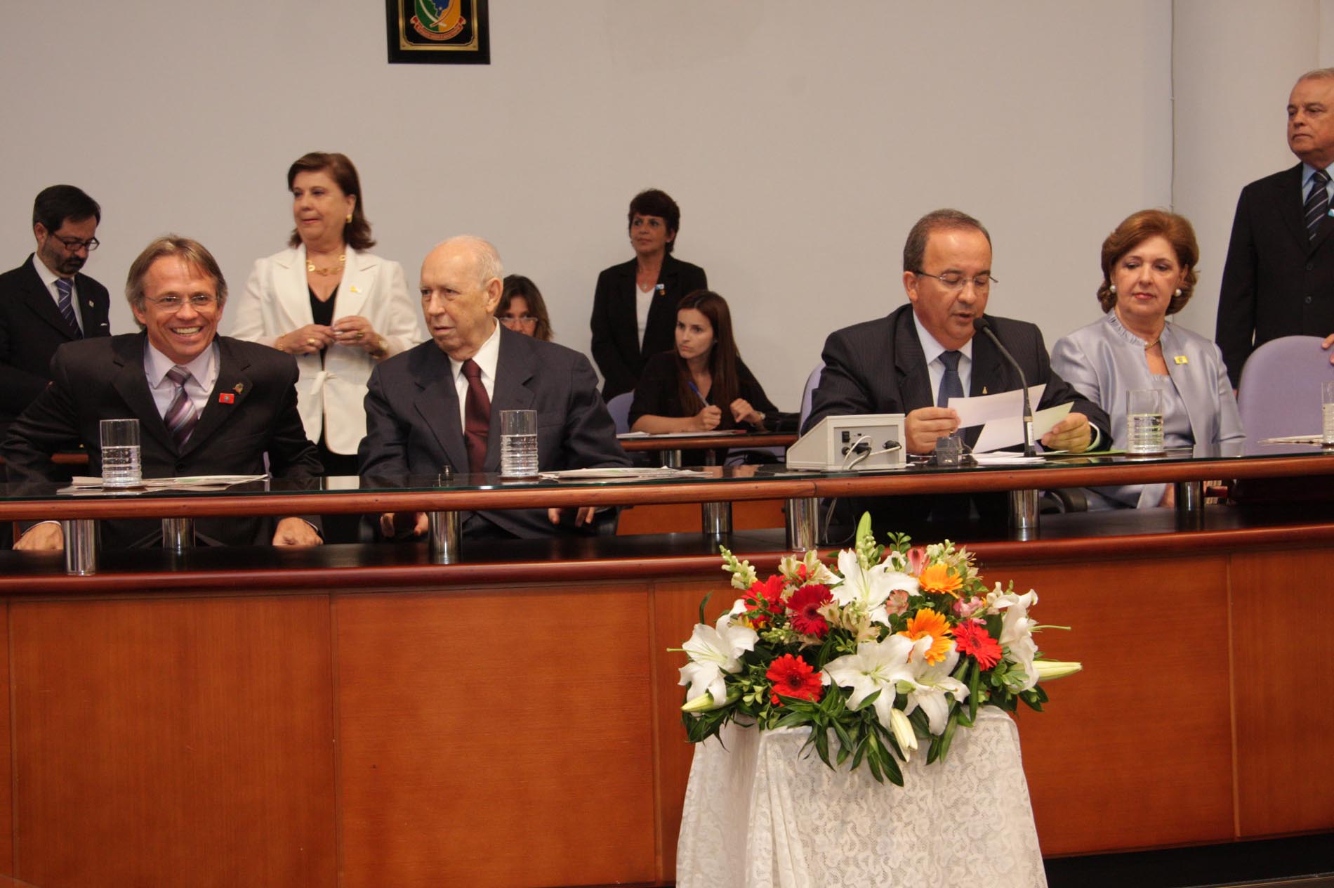 Sessão Solene de entrega do Título de Cidadão Catarinense ao Senhor Vice-Presidente da República