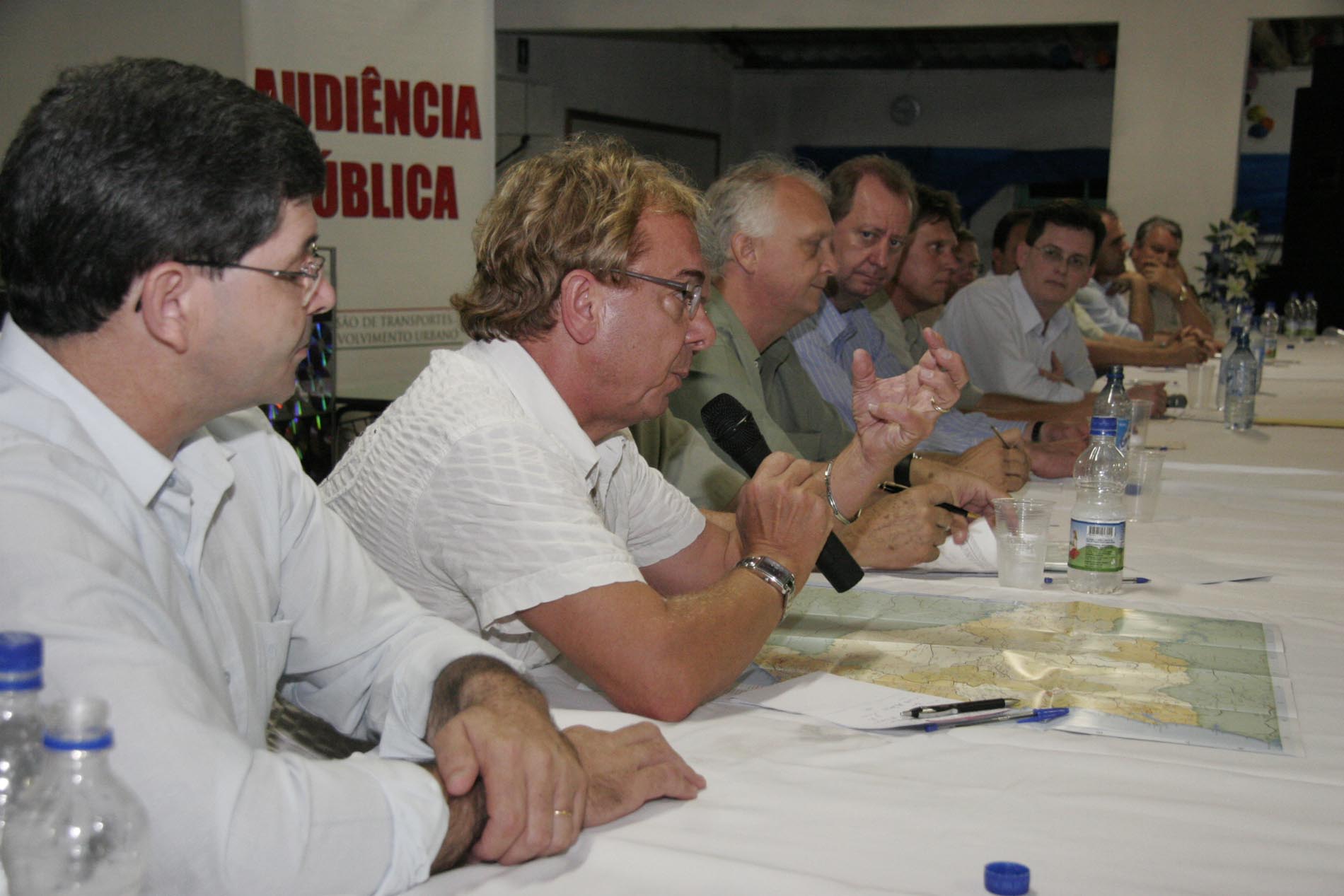 Audiência Pública para discutir as Ligações Asfálticas entre o Alto Vale do Itajaí e o Planalto Norte previstas pelo Governo de Santa Catarina - Witmarsum/SC.