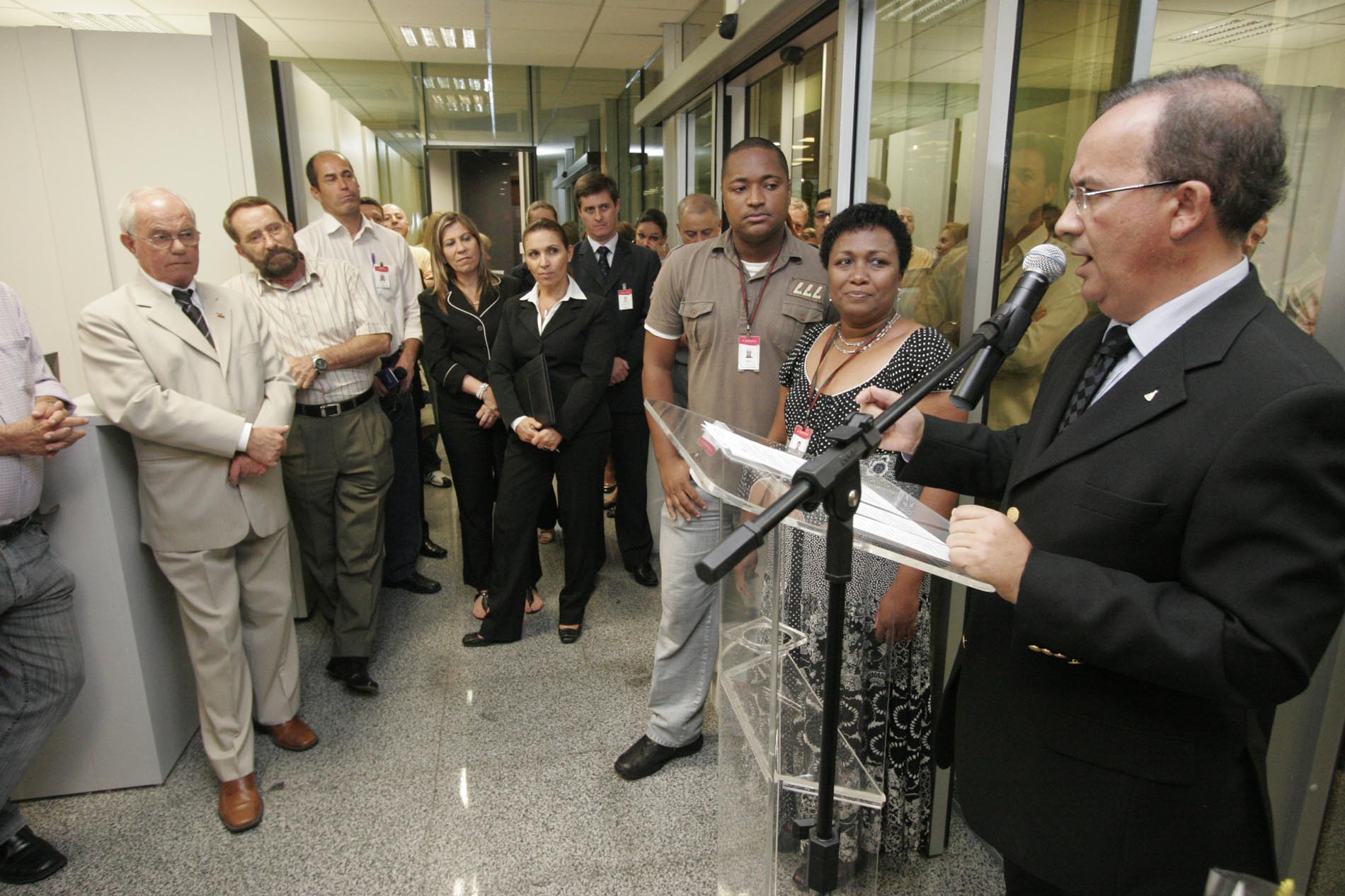 Reinauguração da biblioteca Marcelino Dutra