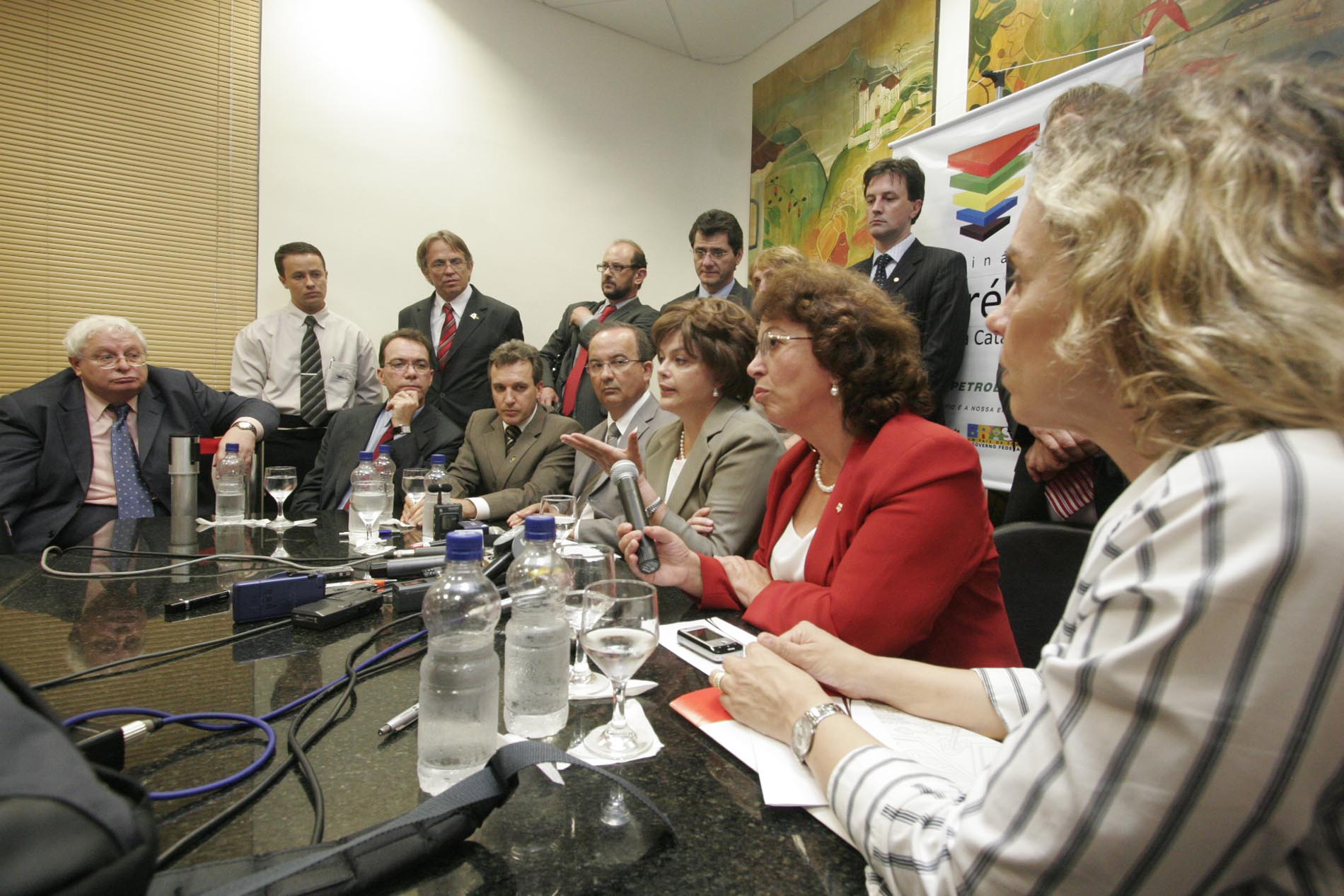 Coletiva sobre Pré Sal  - Ministra Dilma Rousseff
