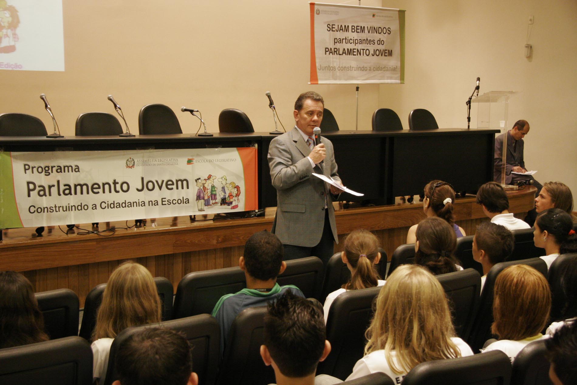 Abertura da 9ª Edição do Parlamento Jovem