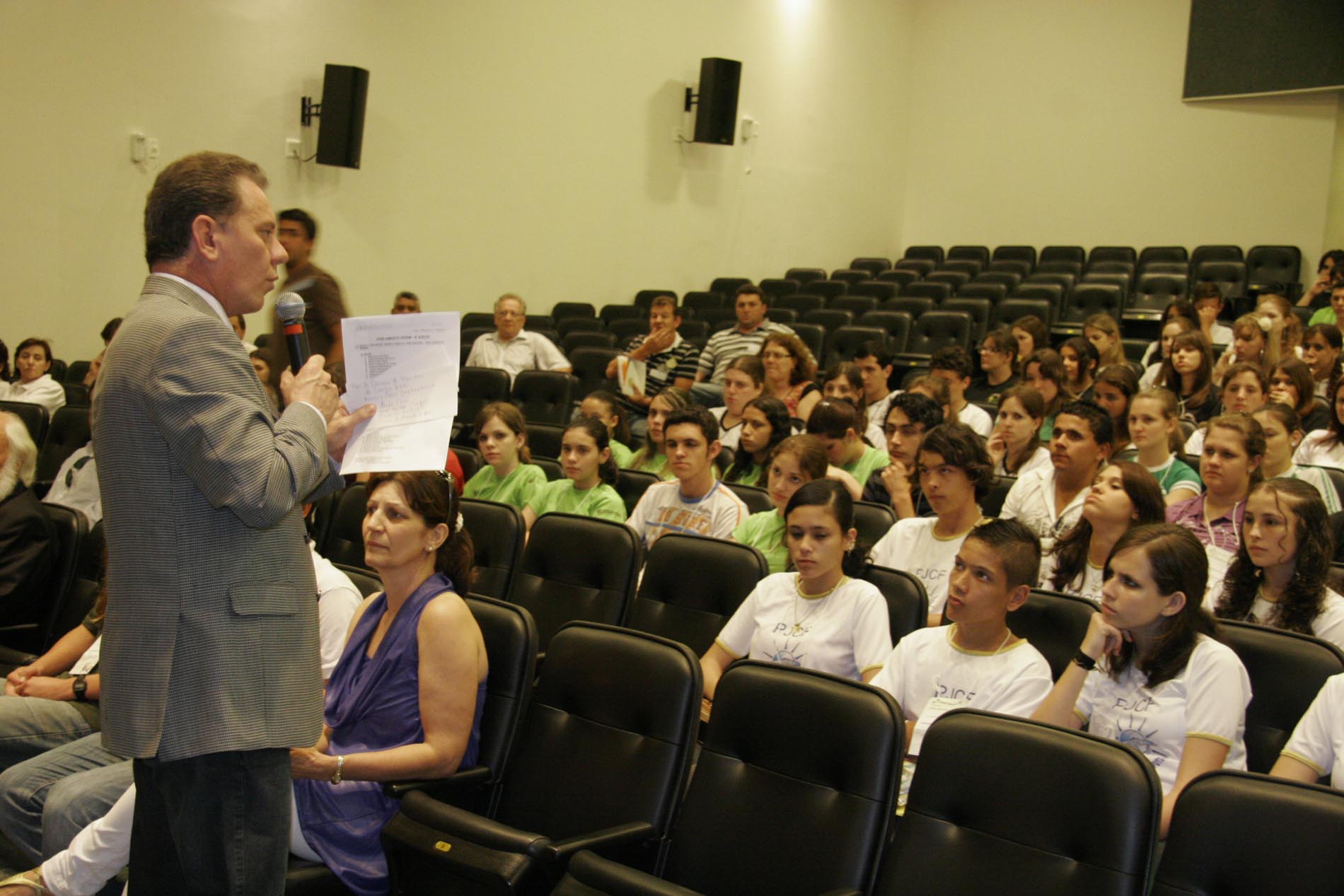 Abertura da 9ª Edição do Parlamento Jovem