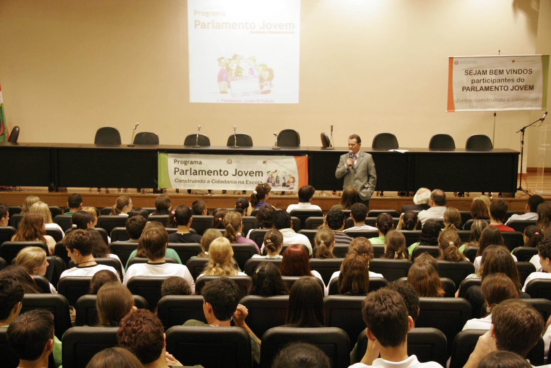 Abertura da 9ª Edição do Parlamento Jovem