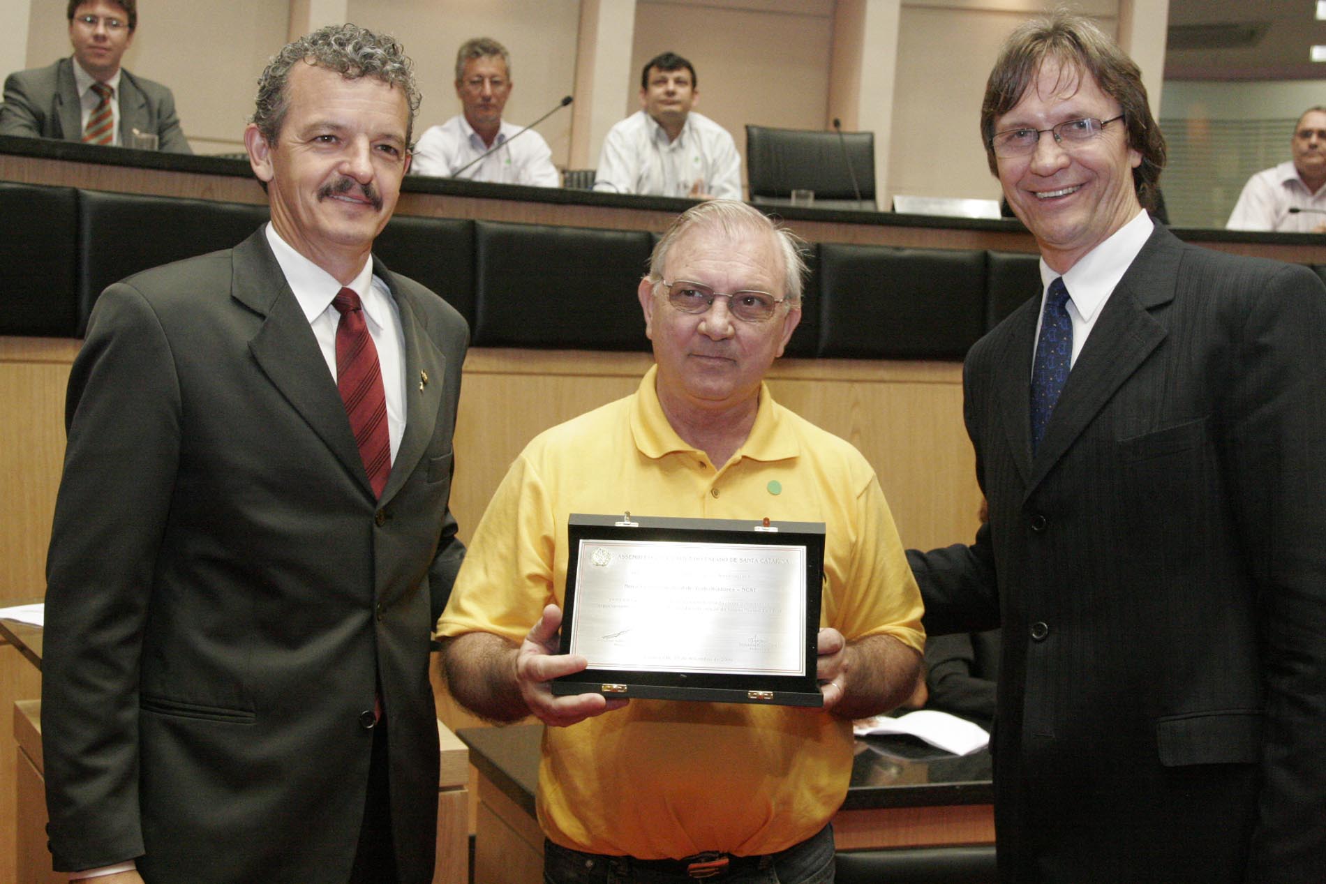 Sessão Especial em homenagem as Centrais Sindicais