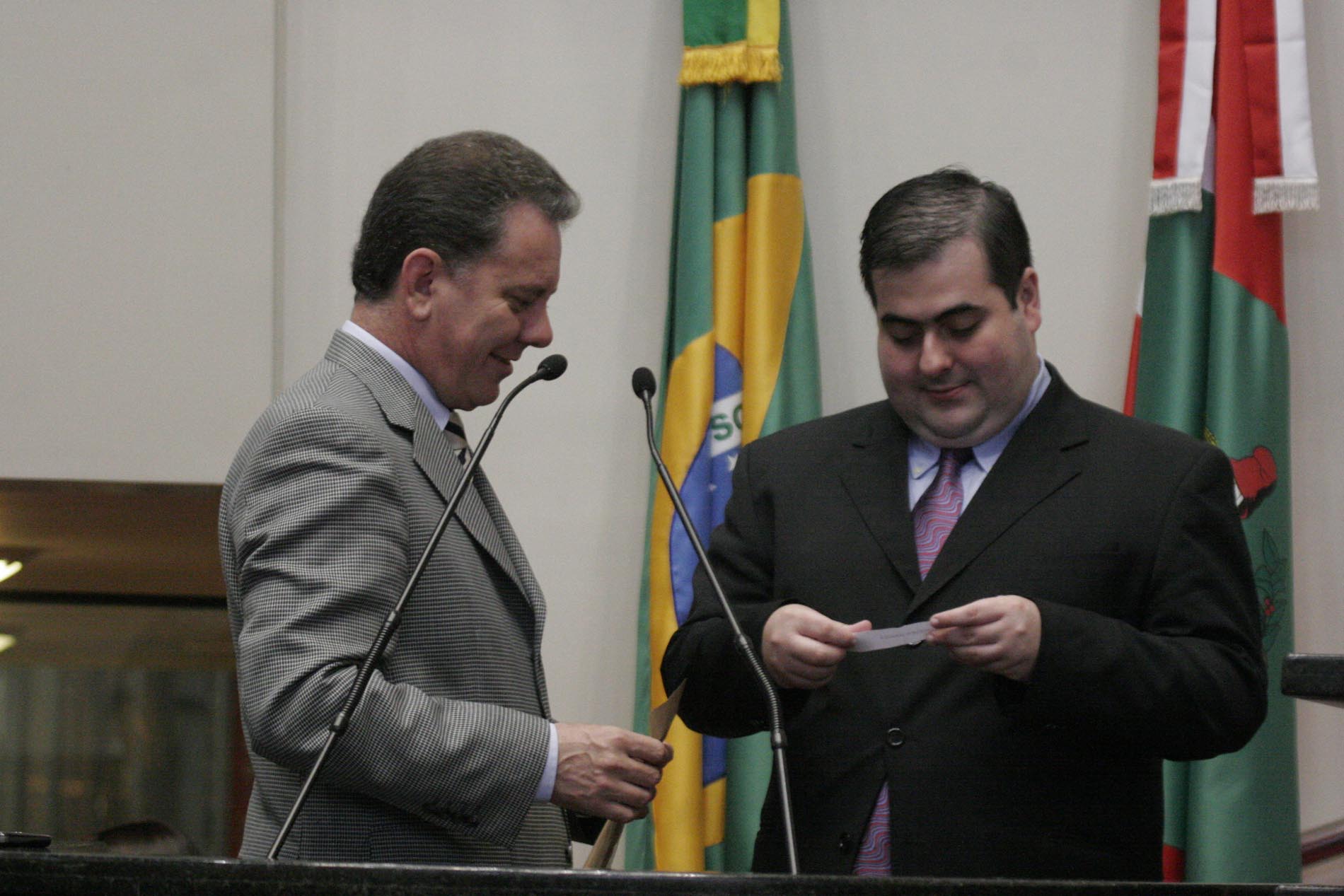 Sorteio das escolas – Parlamento Jovem