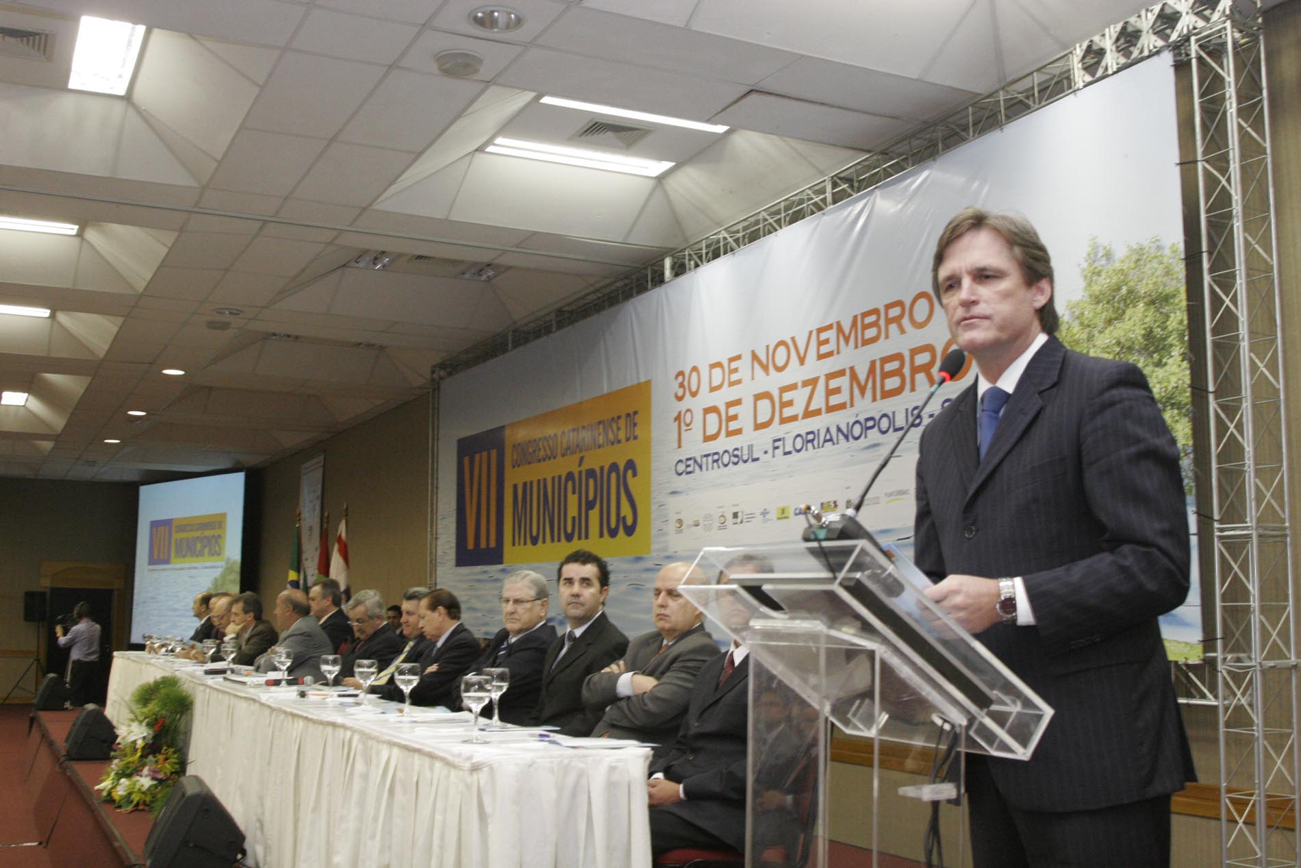Abertura - VII Congresso Catarinense de Municípios