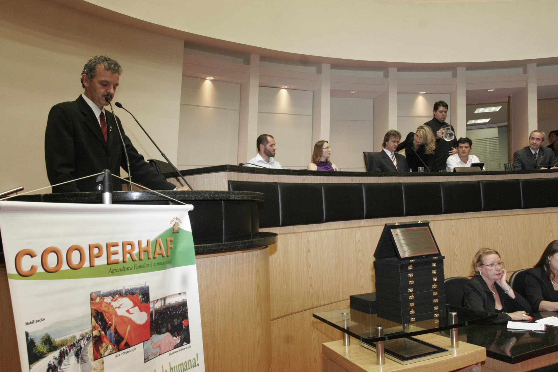 Sessão Especial em homenagem à Cooperativa de Habitação dos Agricultores Familiares - COOPERHAF