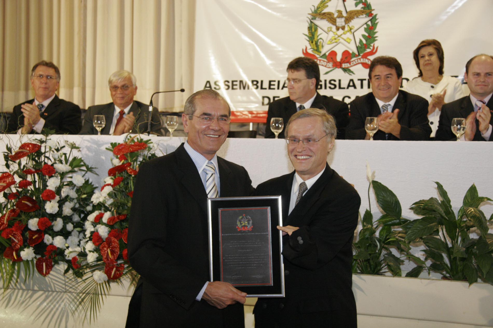 Sessão Solene comemorativa dos 80 anos da Empresa Condor de São Bento do Sul - Vice-presidente do Conselho Administrativo
