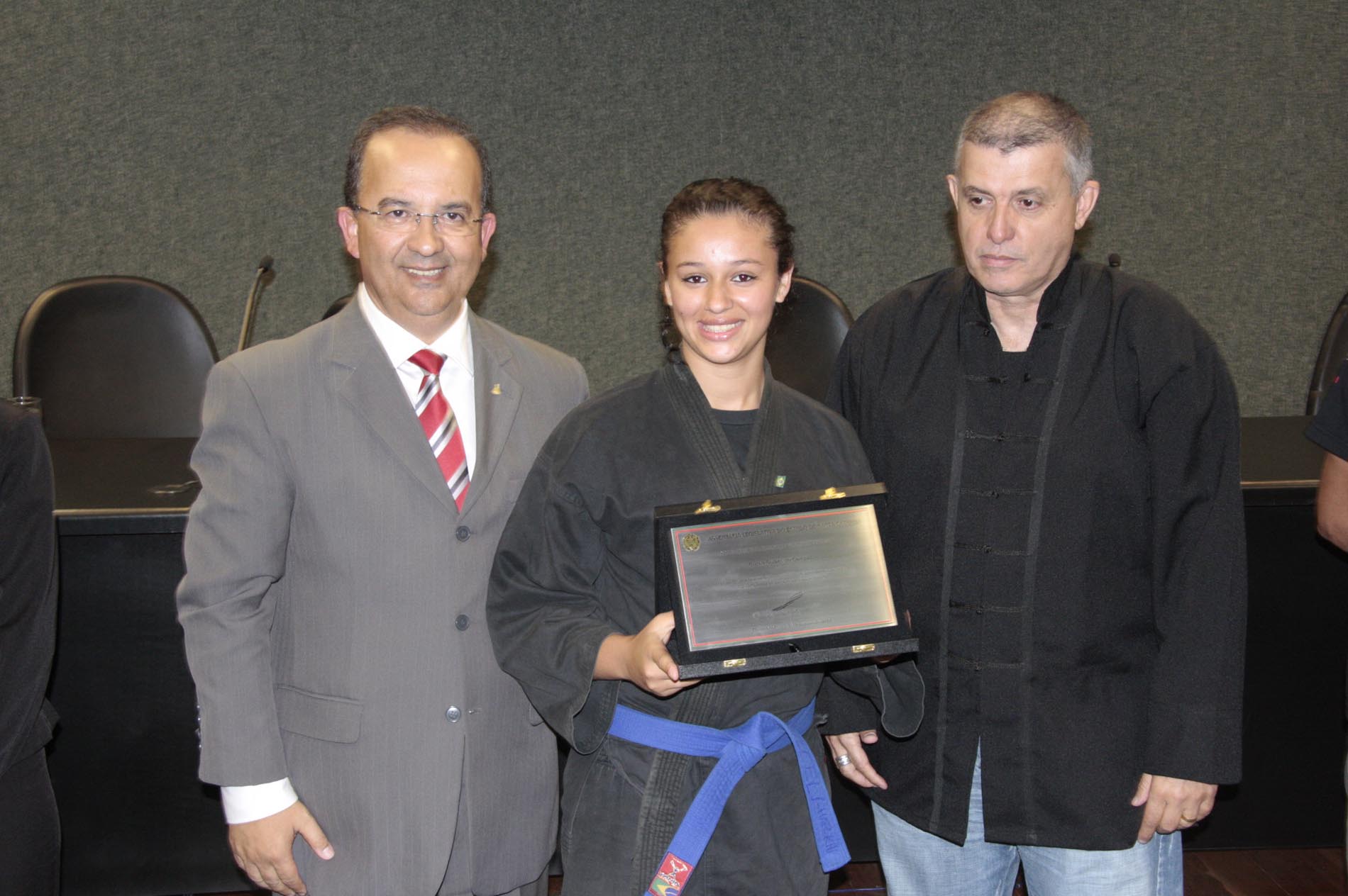 Ato Solene em homenagem aos Desportistas de Artes Marciais do Projeto Social Hapkido Educar