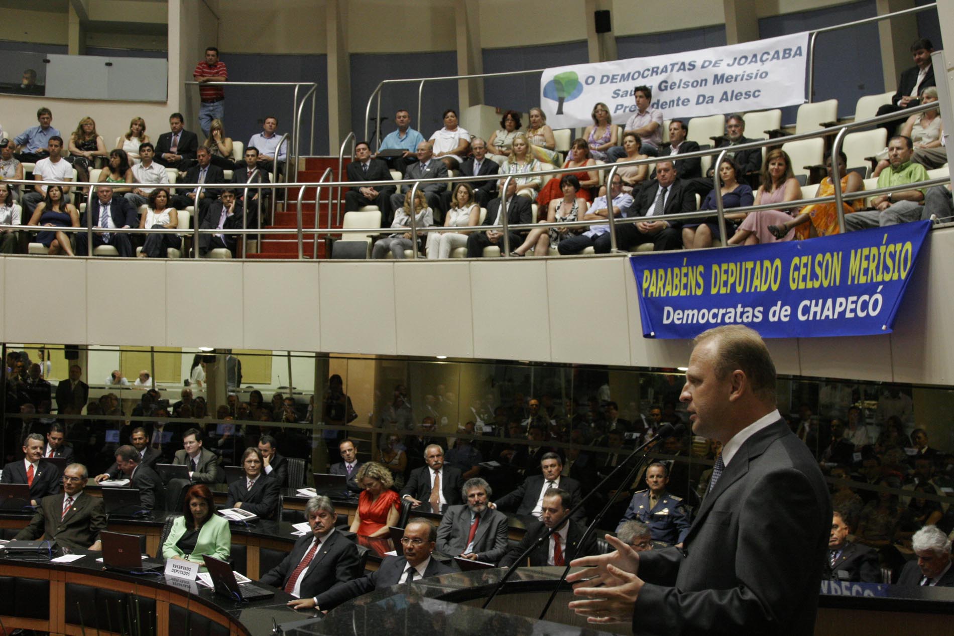 Sessão de Posse do novo Presidente da Alesc