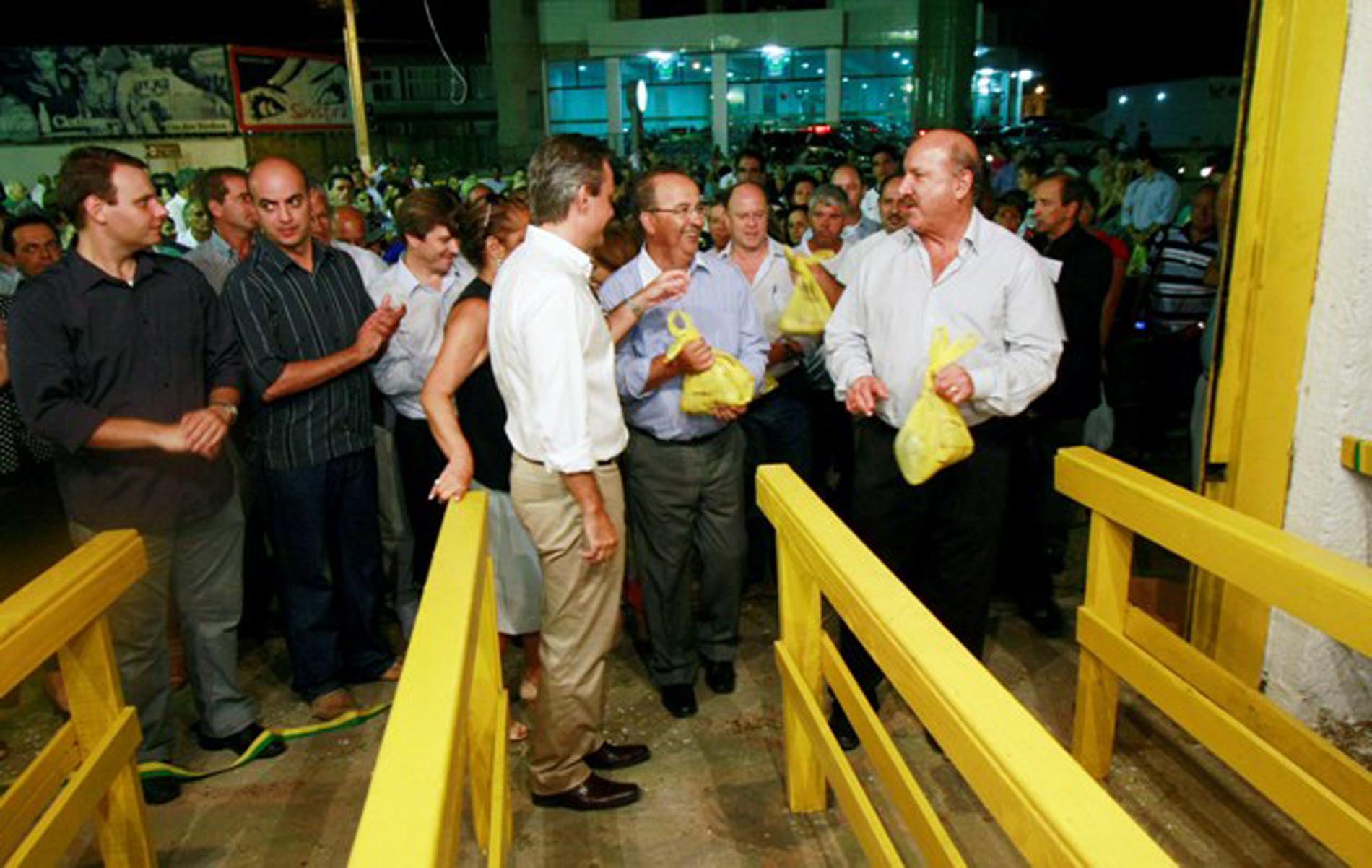 Deputado Jorginho Mello (PSDB) e LHS