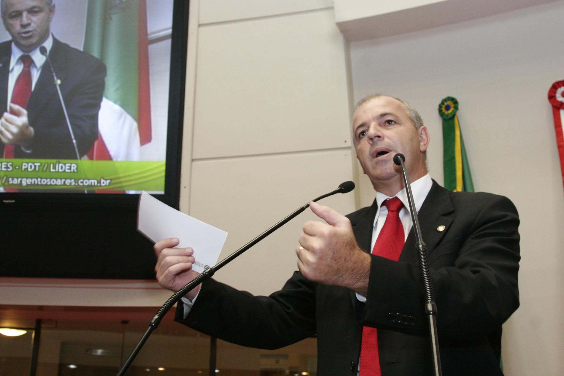 Deputado Sargento Soares (PDT)