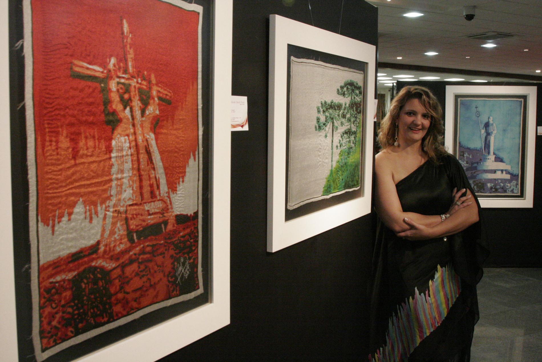 Exposição de arte - Santa Catarina em Arte -  Artista: Valeska Daniela Tratsk.