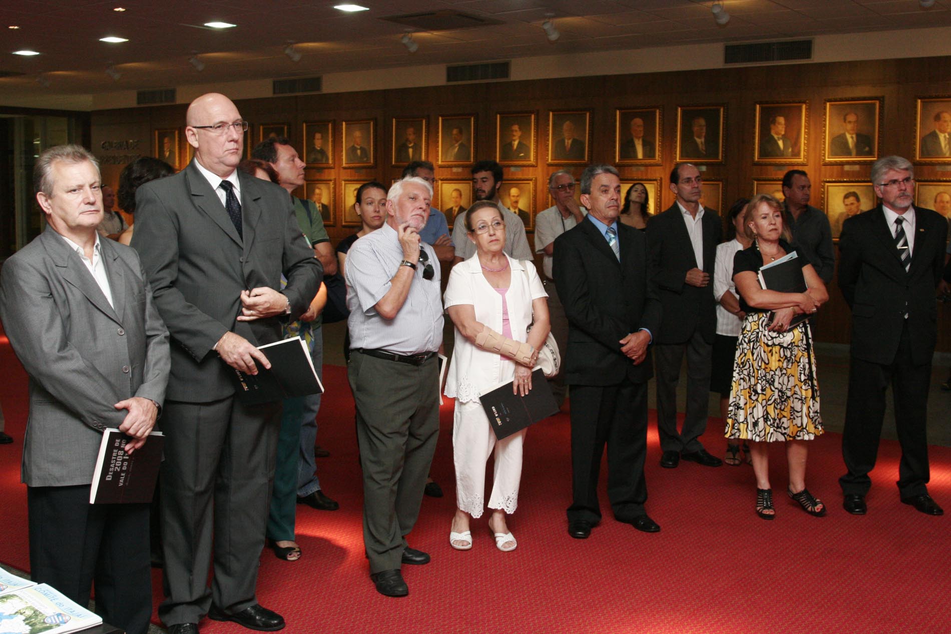 Lançamento do livro - Desastres de 2008 no Vale do Itajaí. Água