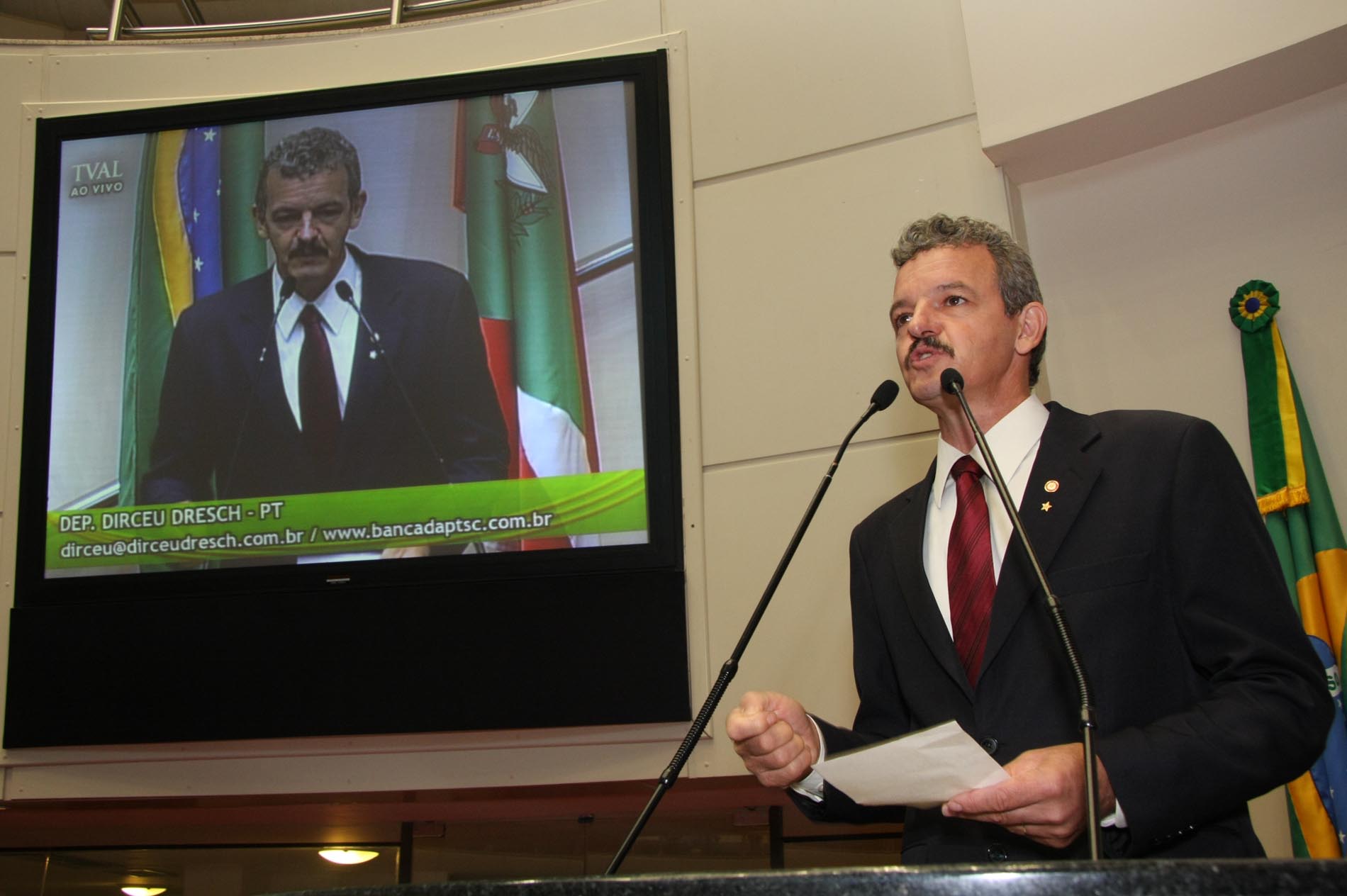 Deputado Dirceu Dresch (PT)