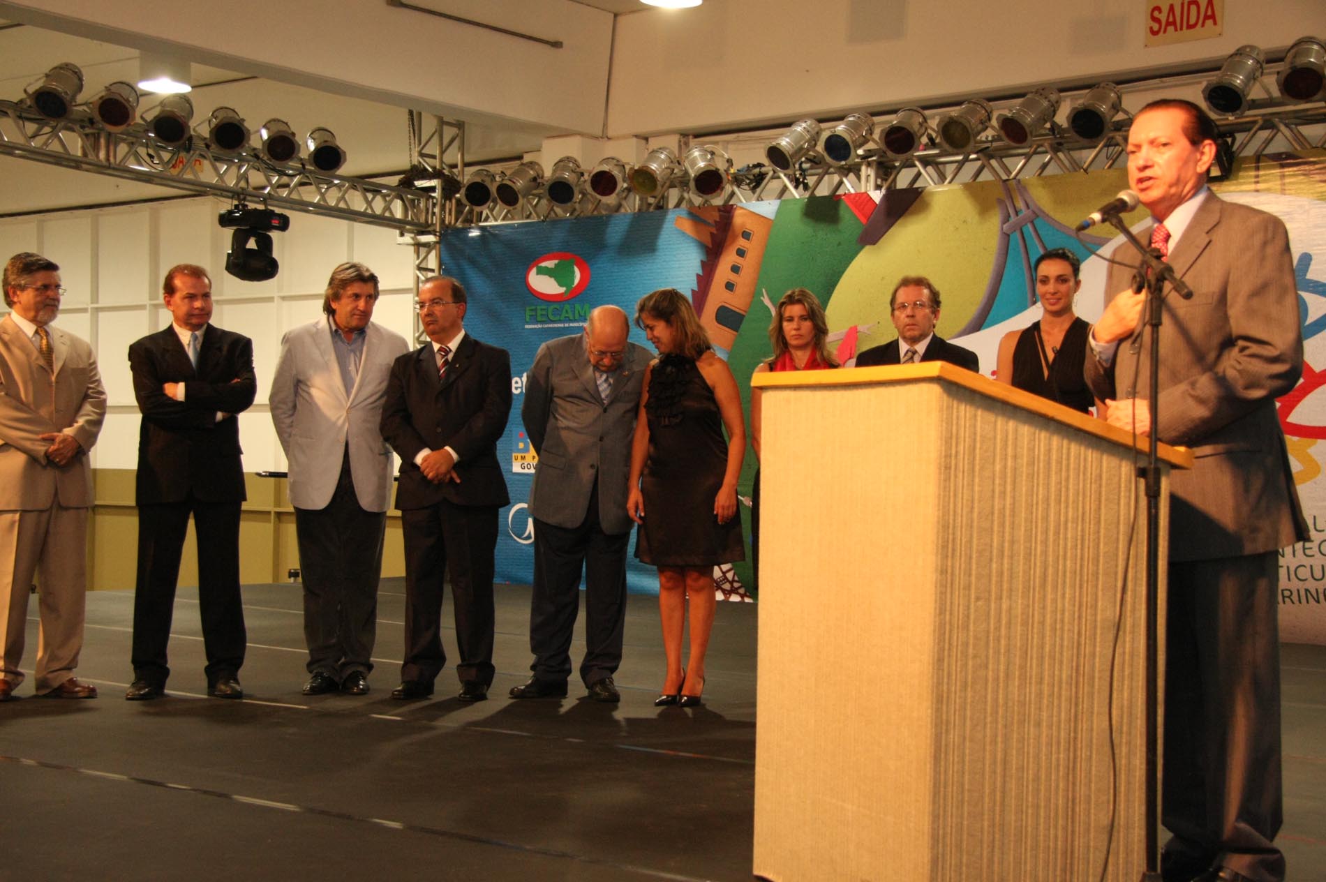 Abertura da terçeira edição do FIMC
