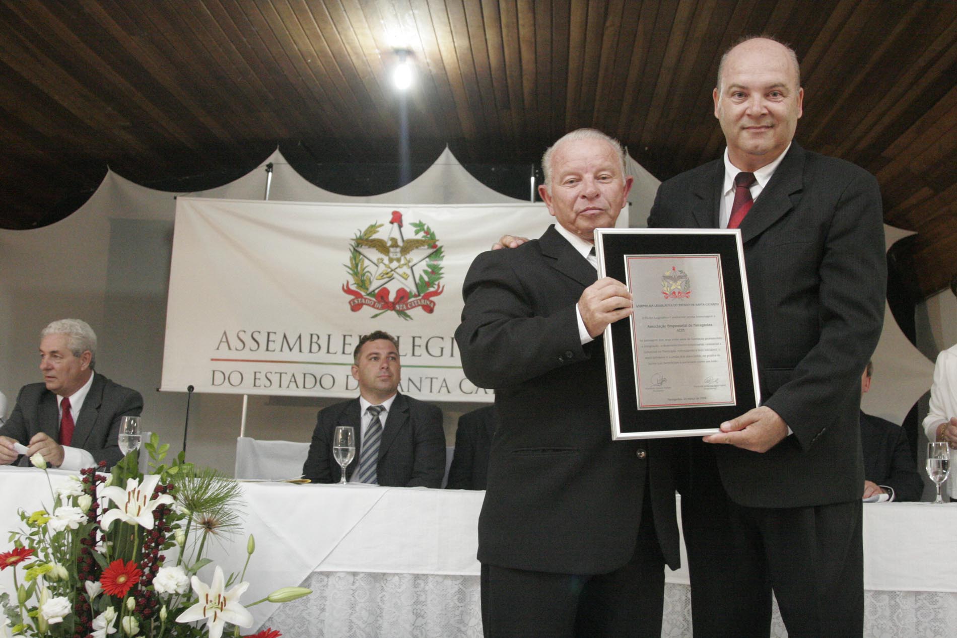 Sessão Solene em Navegantes