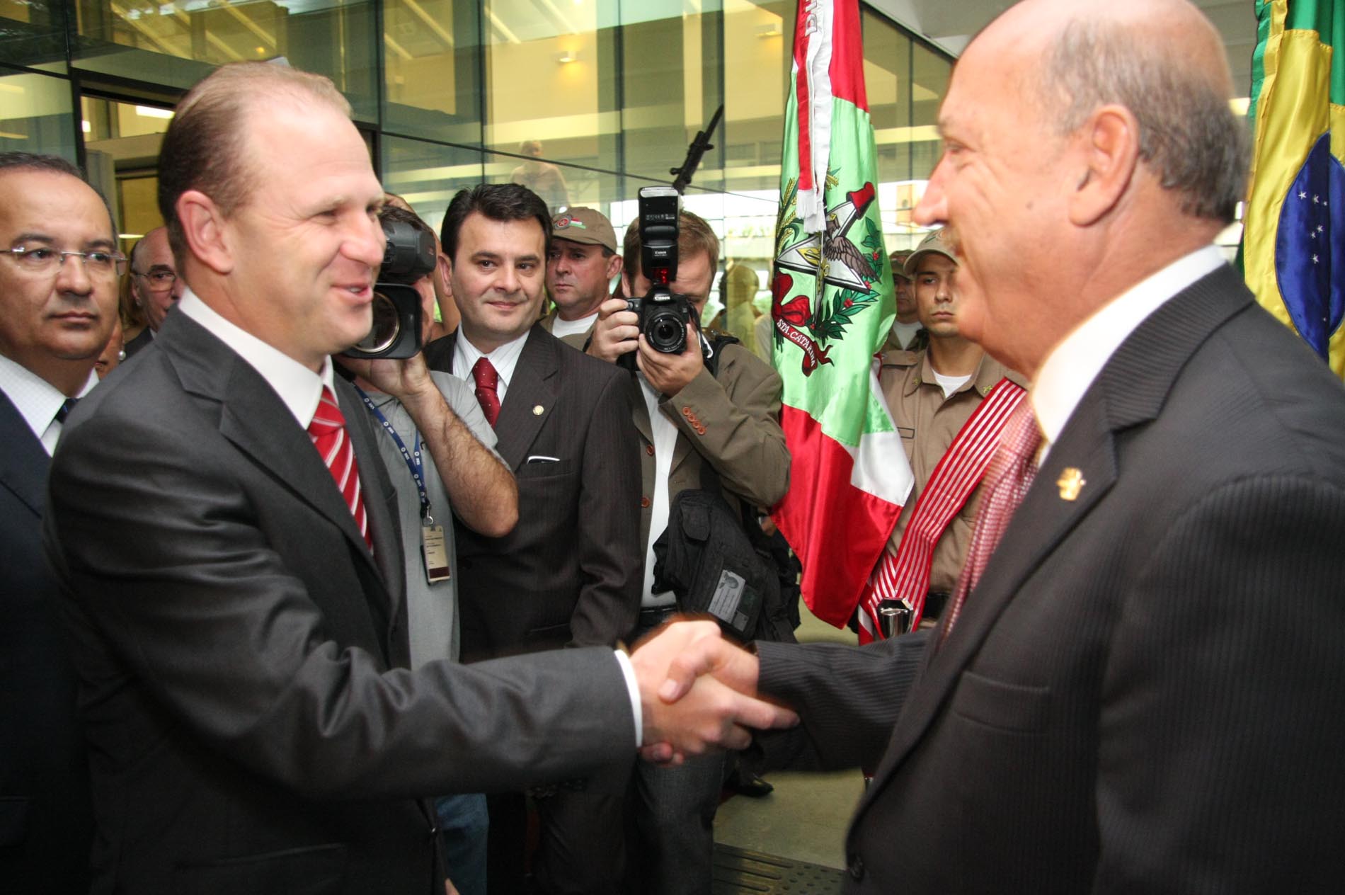 Entrega da carta de renúncia