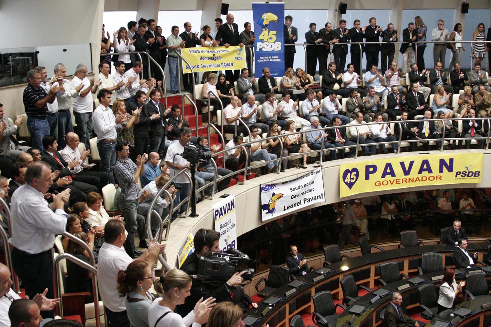 Sessão Solene – Posse do Governador Leonel Pavan