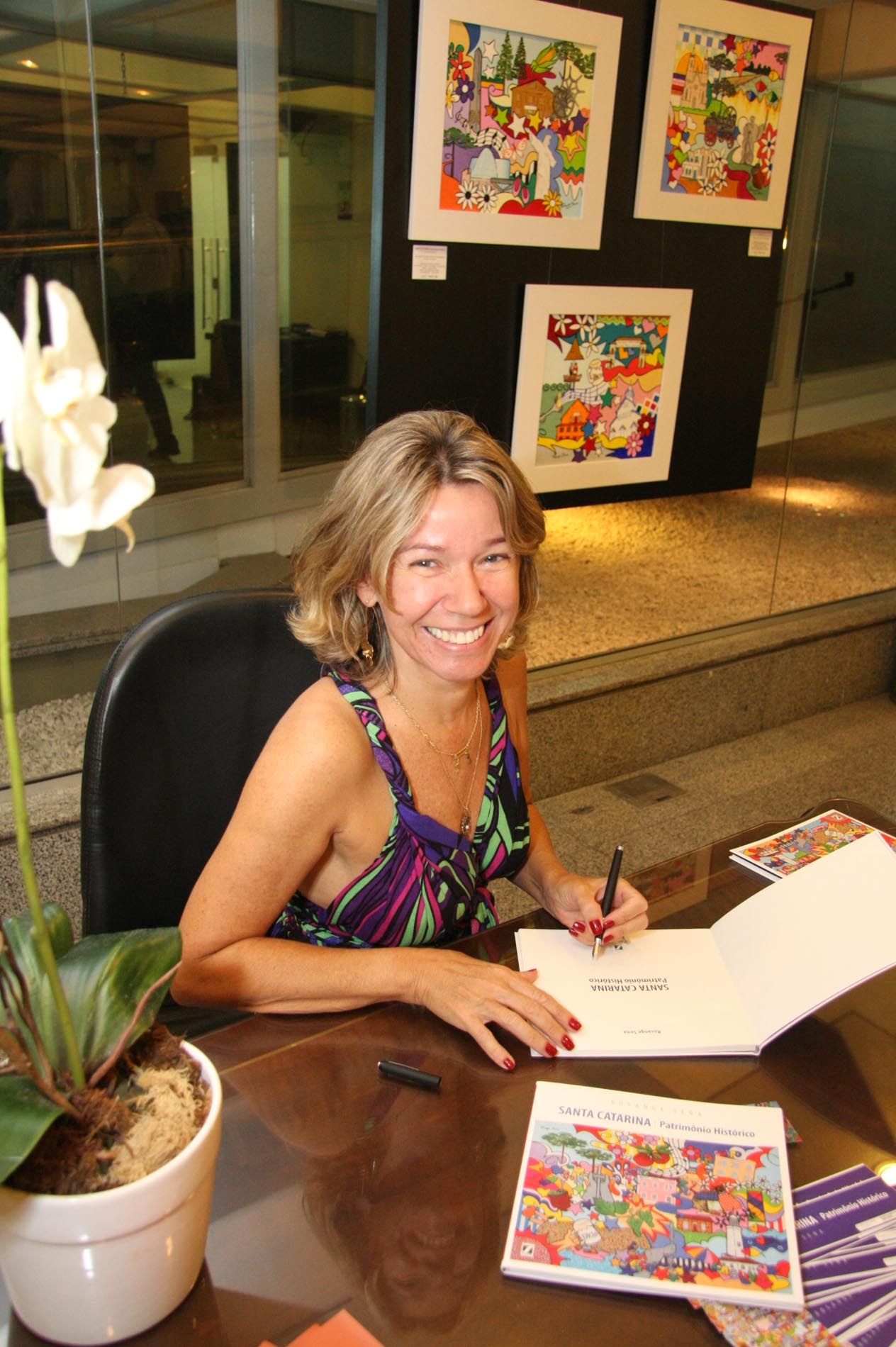 Lançamento do Livro e abertura da exposição: Santa Catarina