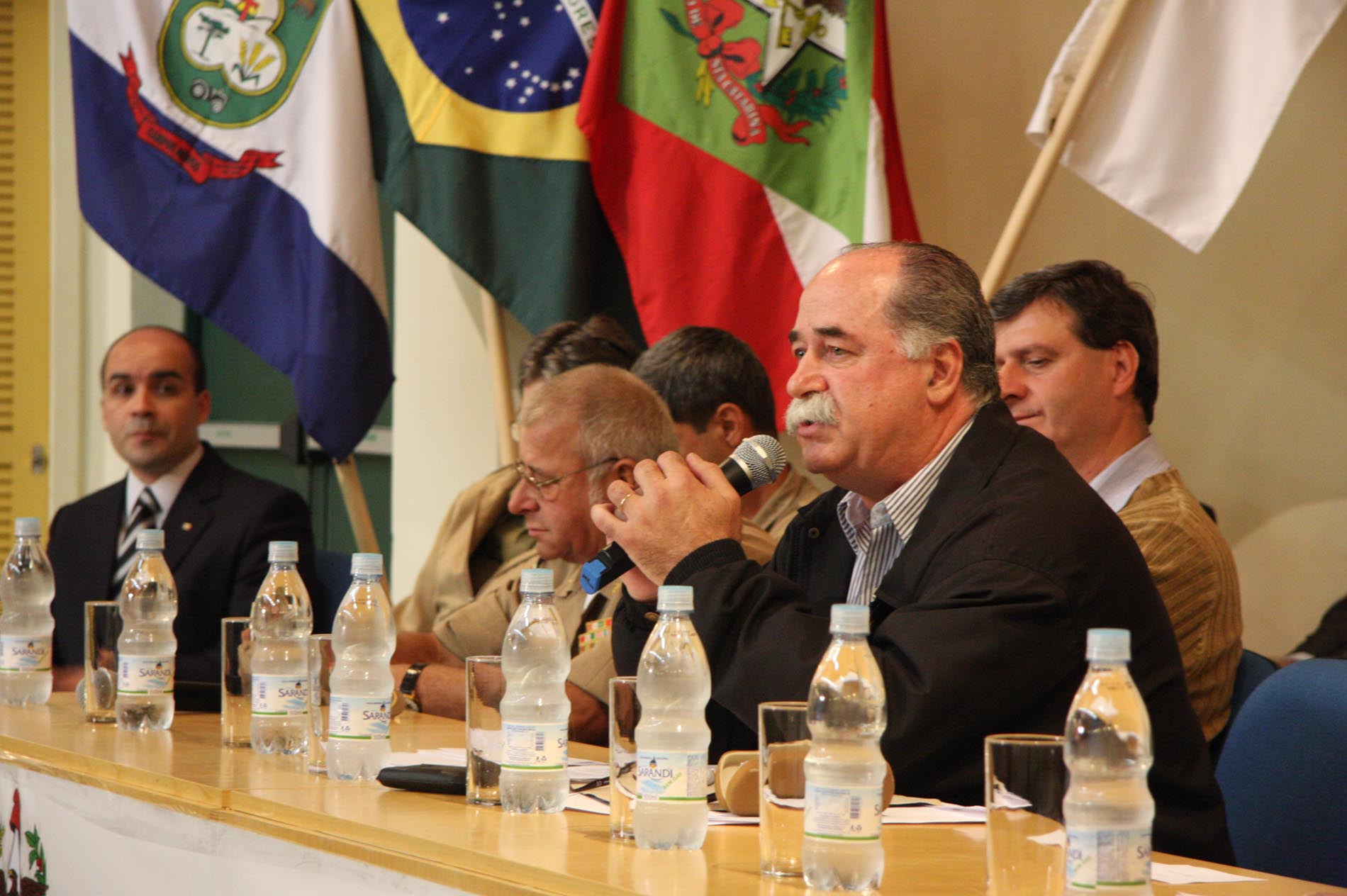 Audiência Pública a fim de debater o aumento dos índices de violência no município de Campos Novos. Deputado Romildo Titon (PMDB)