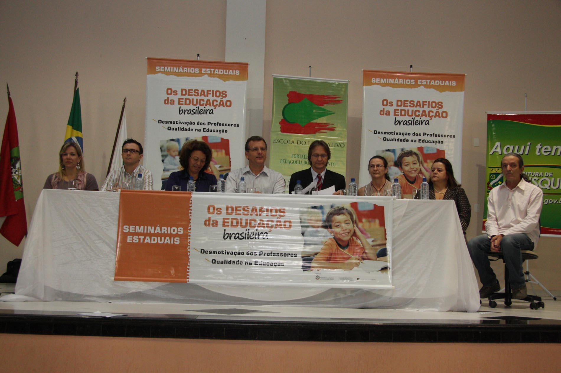 Seminário Regional os Desafios da Educação Brasileira 2010 - Local: Auditório da Igreja do Calvário