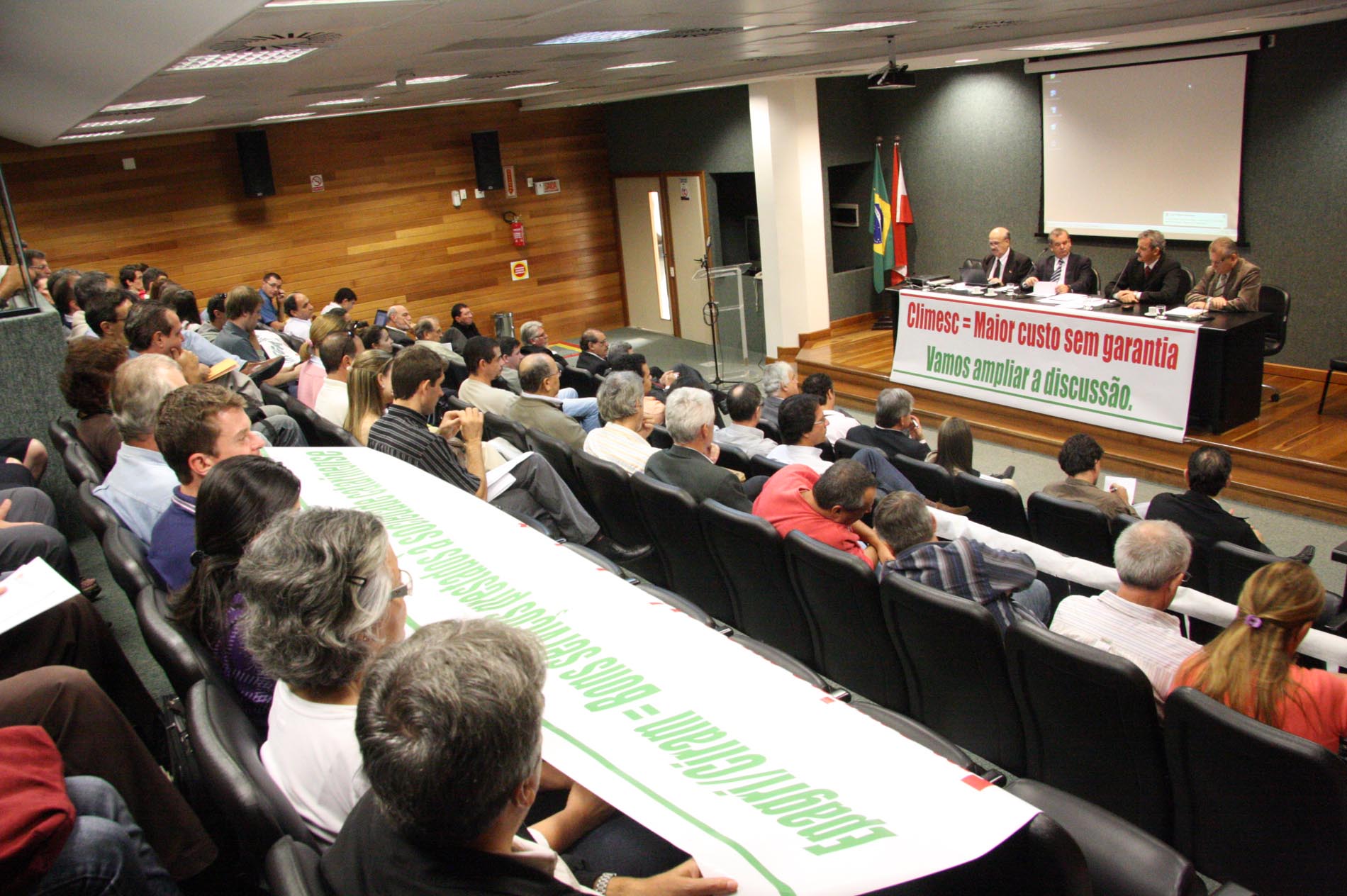 Audiência Pública sobre o Projeto de Lei Complementar nº 071/2009