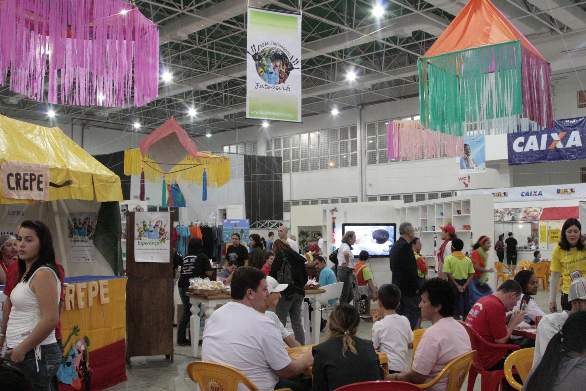 XXIII Feira da Esperança da APAE - Local: CentroSul - Centro de Convenções de Florianópolis