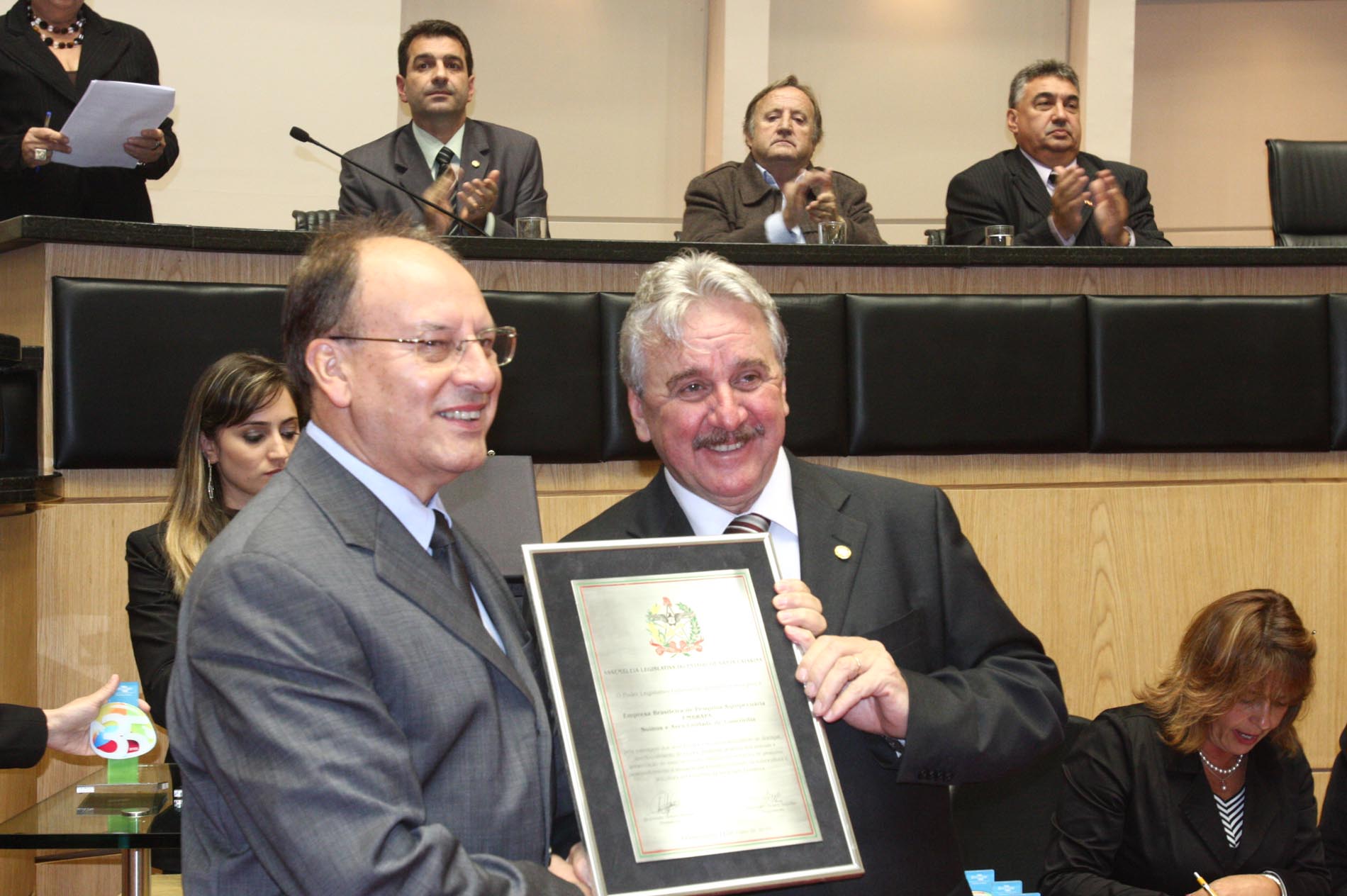 Sessão especial em homenagem aos 35 anos da Embrapa