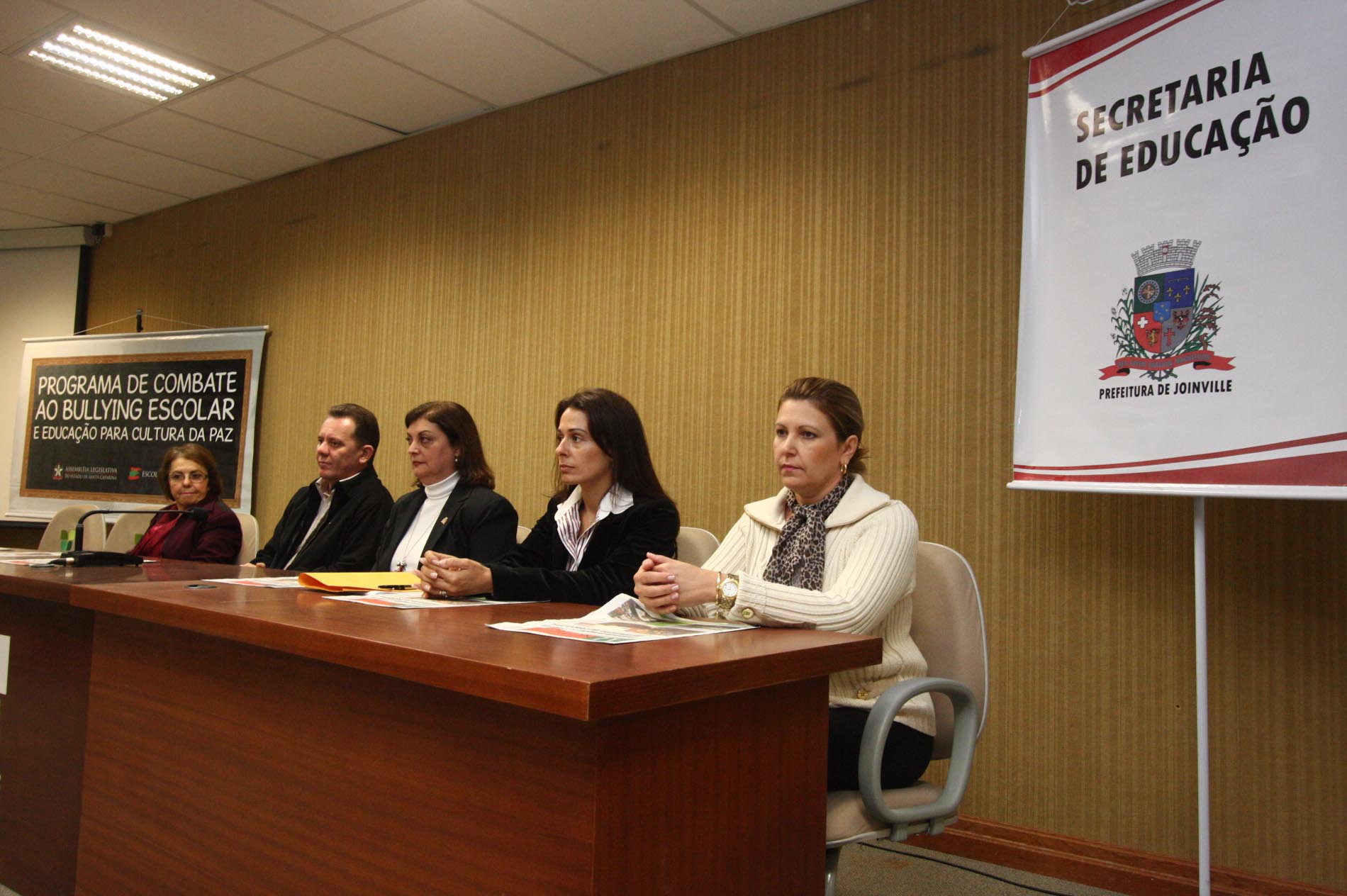 Joinville recebe etapa do Programa de Combate ao Bullying Escolar