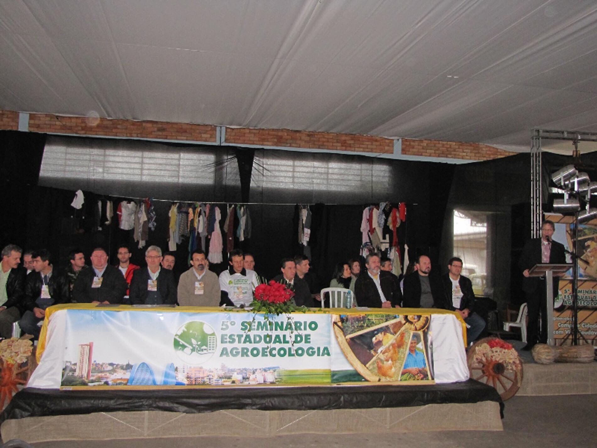 Dos Gabinetes – Uczai representa a Assembleia Legislativa no Seminário Estadual de Agroecologia em S
