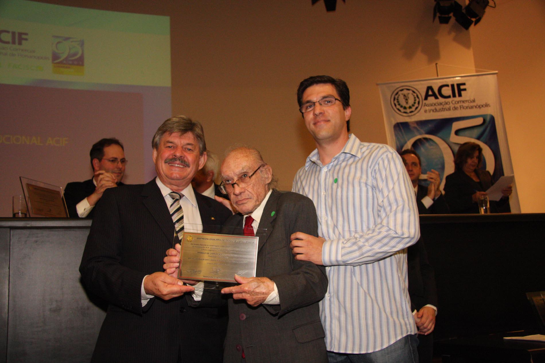 Sessão Especial em homenagem aos 95 anos da Associação Comercial e Industrial de Florianópolis - ACIF