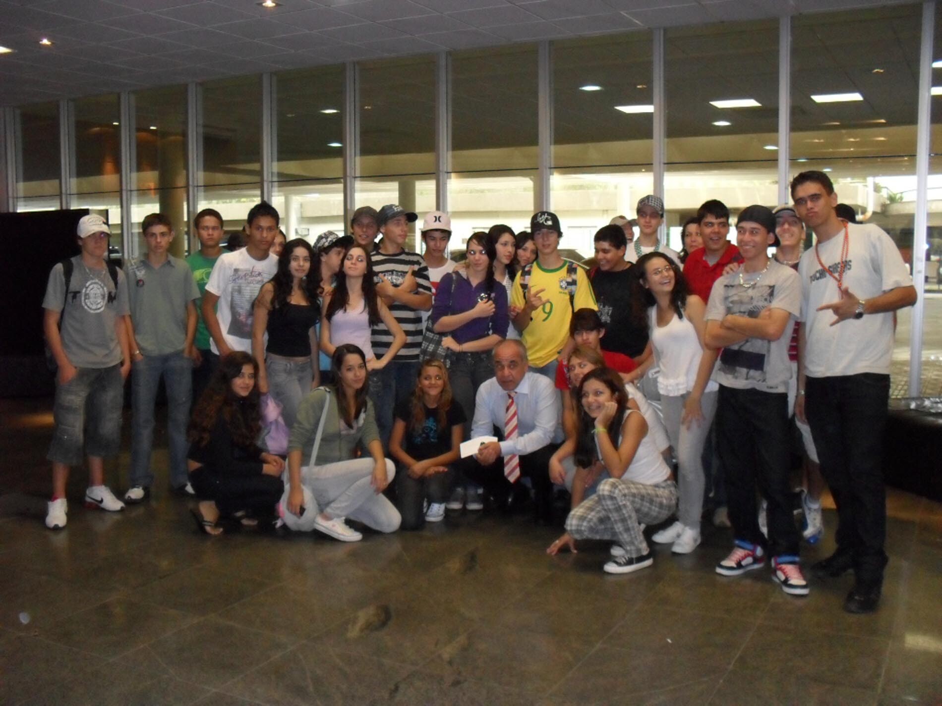 Dos Gabinetes – Estudantes de Camboriú visitam Dado Cherem