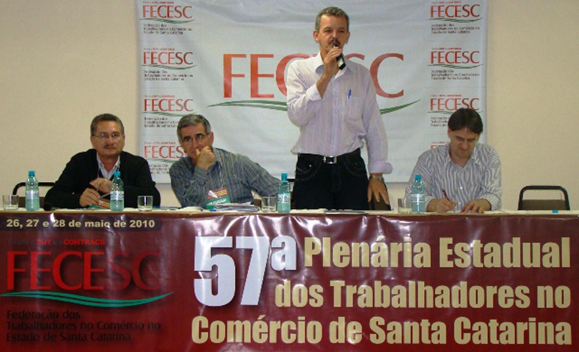 Dos Gabinetes – Dresch participa de Plenária da Fecesc em Piratuba