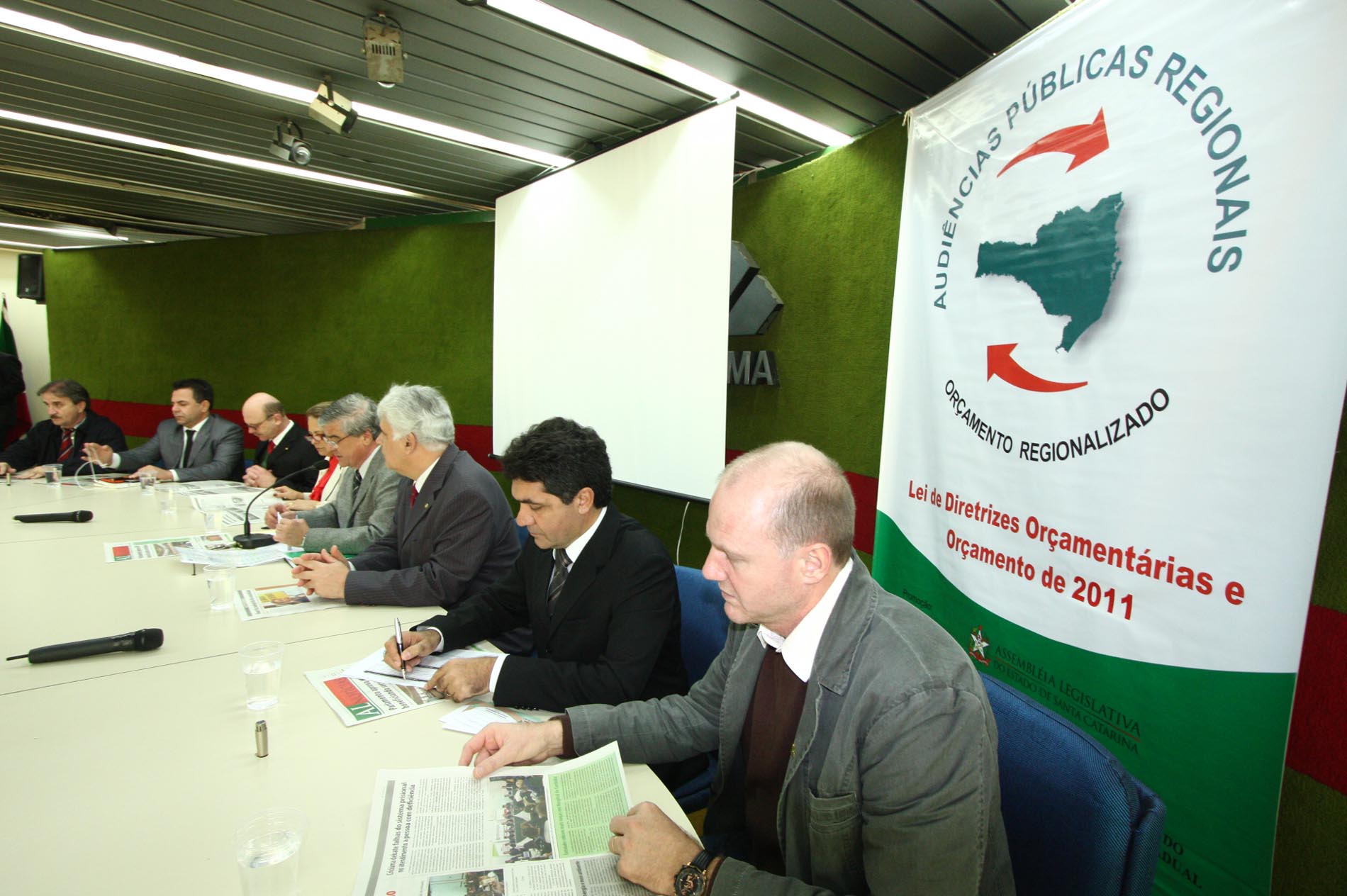 Audiência Pública Regional sobre a Lei de Diretrizes Orçamentária (LDO) 2010 e Lei Orçamentária Anual (LOA) 2011 - Criciúma/SC