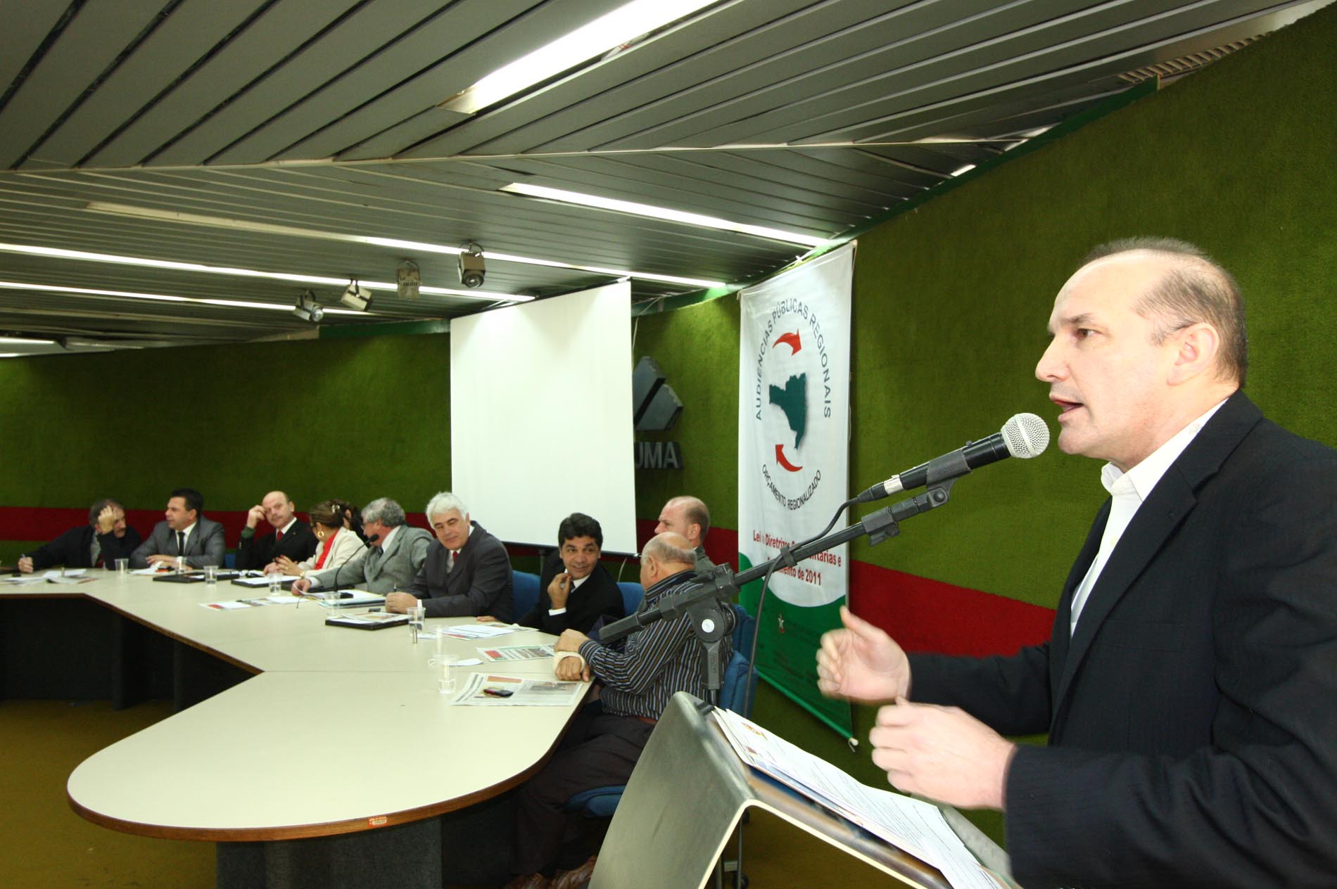 Audiência Pública Regional sobre a Lei de Diretrizes Orçamentária (LDO) 2010 e Lei Orçamentária Anual (LOA) 2011 - Criciúma/SC