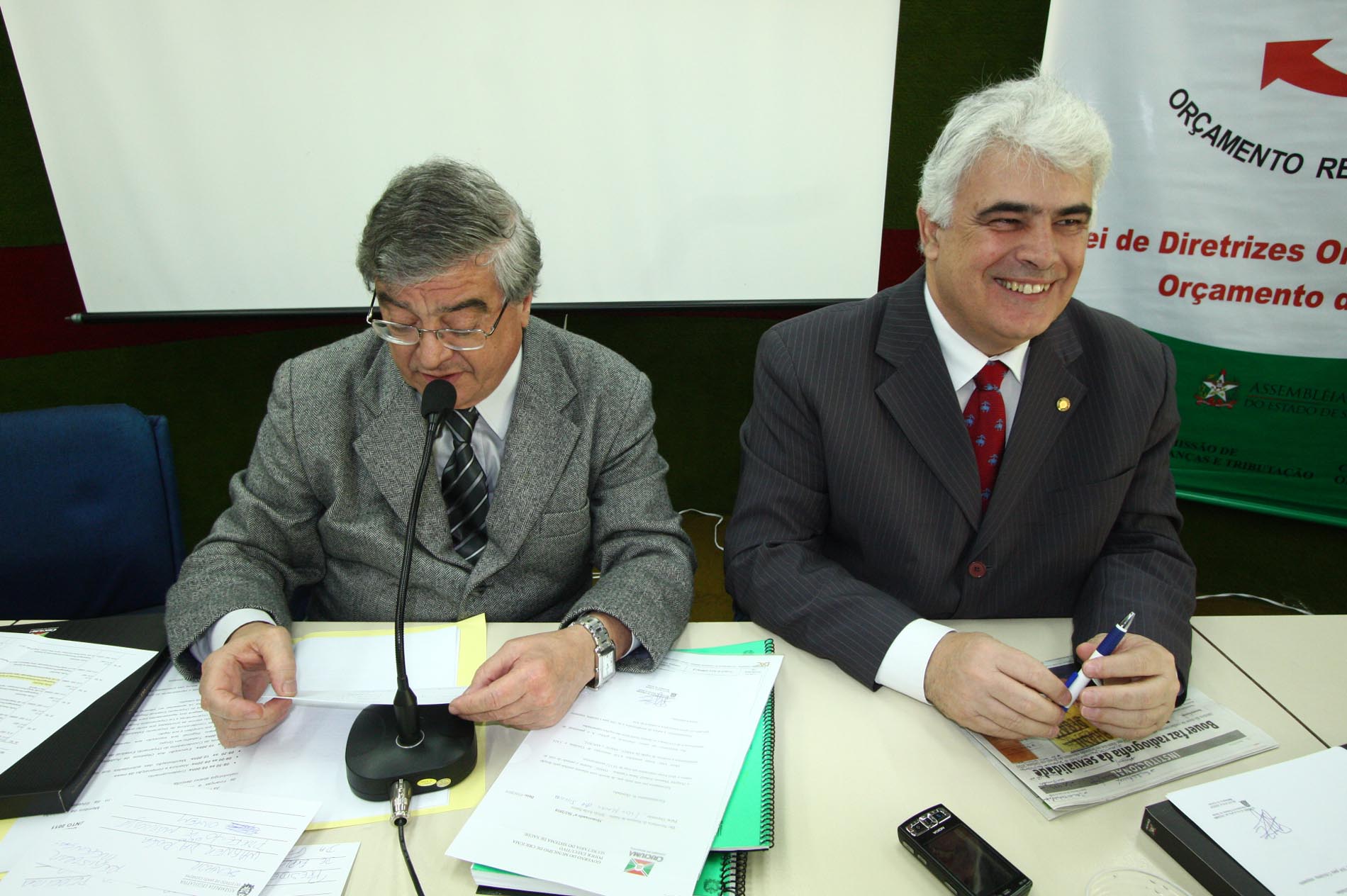 Audiência Pública Regional sobre a Lei de Diretrizes Orçamentária (LDO) 2010 e Lei Orçamentária Anual (LOA) 2011 - Criciúma/SC