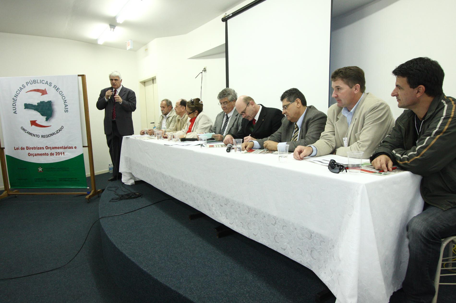 Audiência Pública Regional sobre a Lei de Diretrizes Orçamentária (LDO) 2010 e Lei Orçamentária Anual (LOA) 2011 - Tubarão/SC