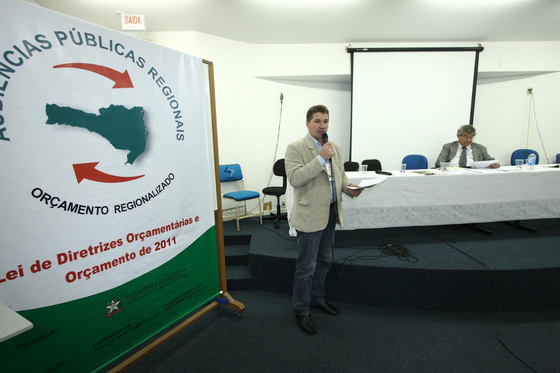 Audiência Pública Regional sobre a Lei de Diretrizes Orçamentária (LDO) 2010 e Lei Orçamentária Anual (LOA) 2011 - Tubarão/SC