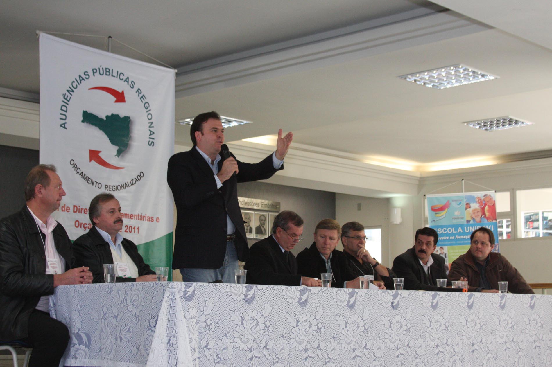 Audiência Pública Regional sobre a Lei de Diretrizes Orçamentária (LDO) 2010 e Lei Orçamentária Anual (LOA) 2011 - Rio do Sul/SC