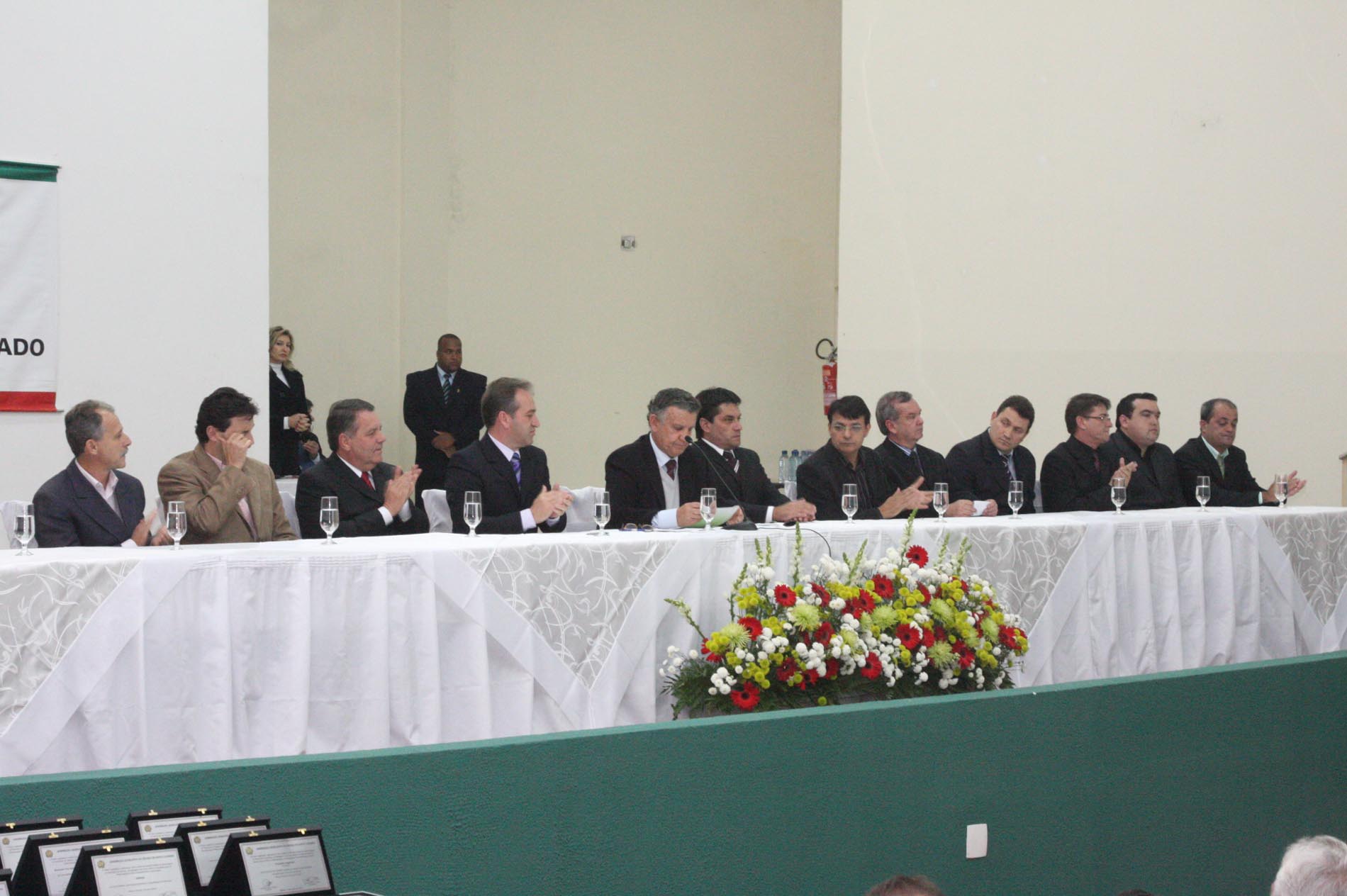 Sessão Solene em homenagem aos 150 anos de Emancipação do Município de Tijucas - Local:  Tijucas/SC.