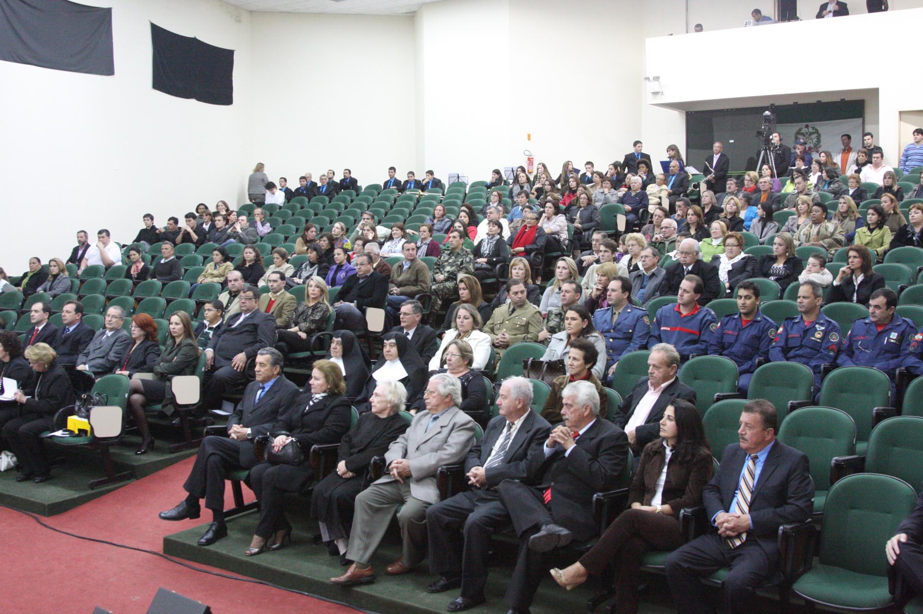 Sessão Solene em homenagem aos 150 anos de Emancipação do Município de Tijucas - Local:  Tijucas/SC.
