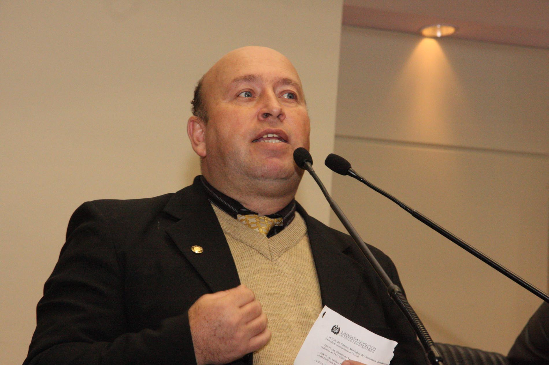 Deputado Ozair Polaco (PPS)