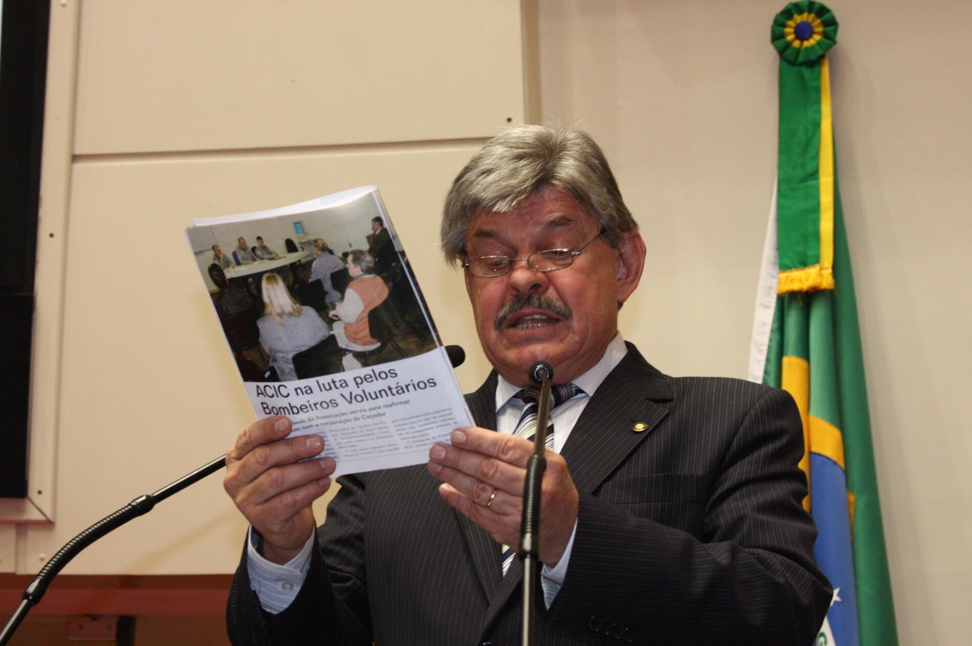 Dos Gabinetes – Deputado Reno reapresenta PEC pelos Bombeiros Civis Voluntários